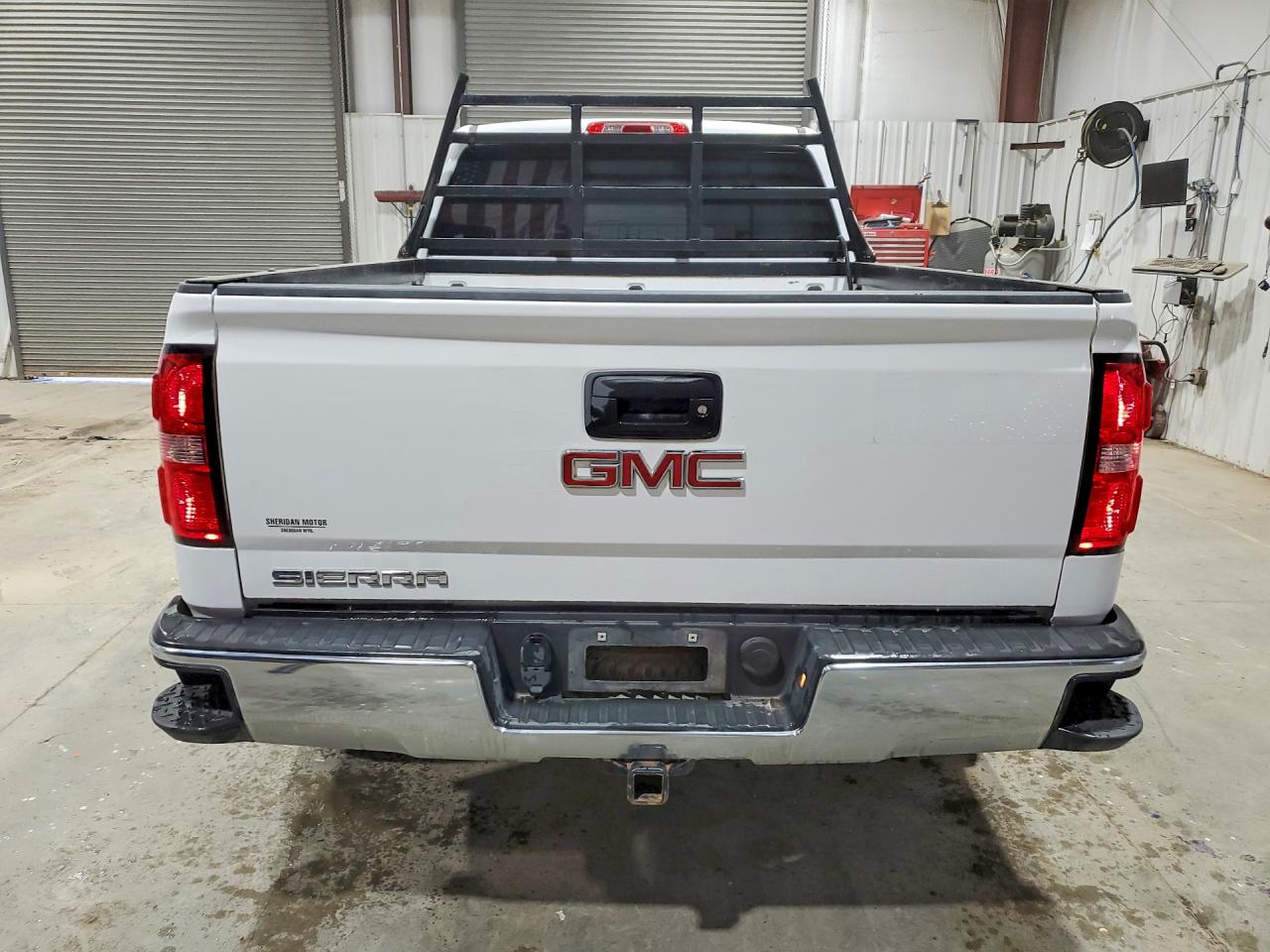 2015 Gmc Sierra K1500 White vin: 1GTV2TEC7FZ196396