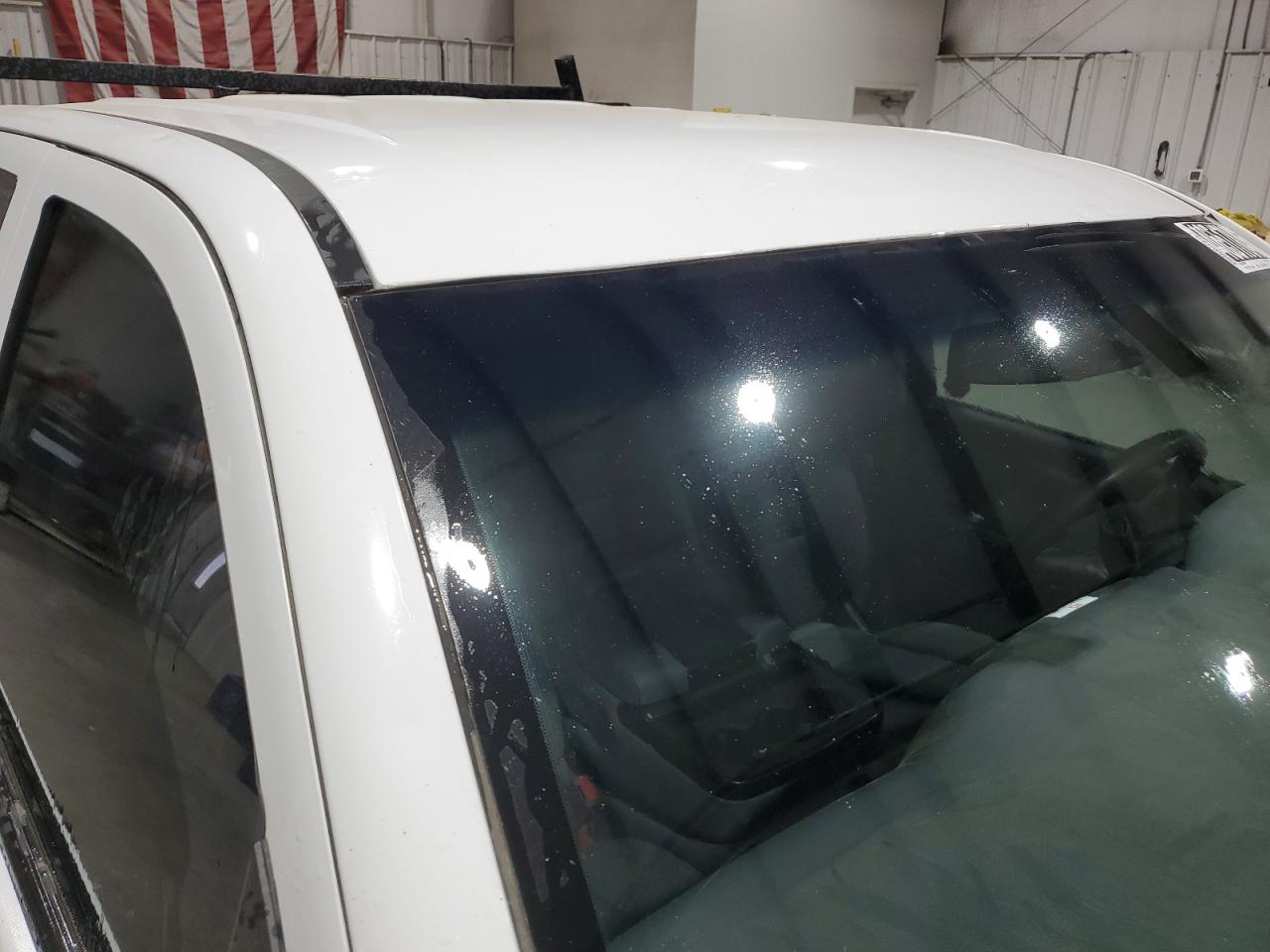 2015 Gmc Sierra K1500 White vin: 1GTV2TEC7FZ196396 Damage: Right Drip Rail, Hail Damage, 3