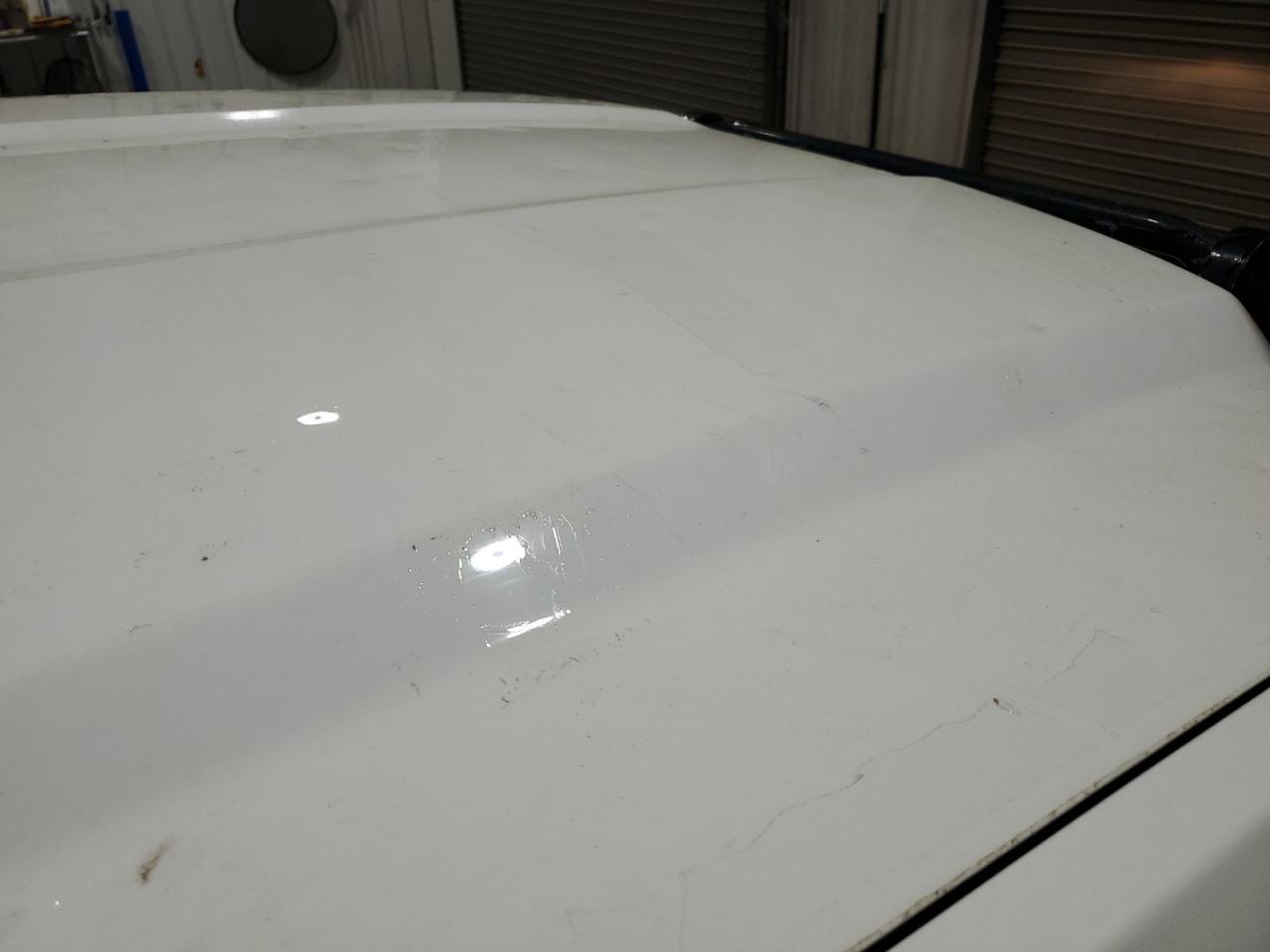 2015 Gmc Sierra K1500 White vin: 1GTV2TEC7FZ196396 Damage: Hood, Hail Damage, 5