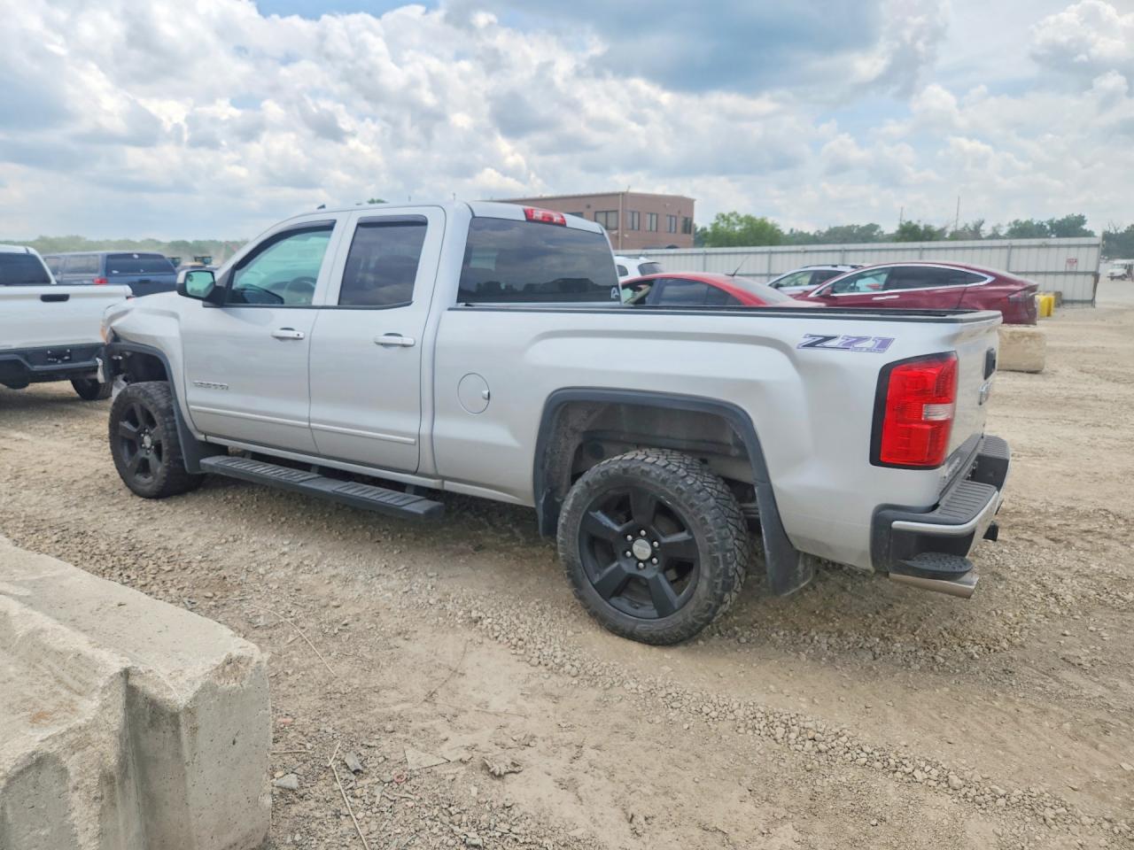 2015 Gmc Sierra K1500 Silver vin: 1GTV2TECXFZ386841