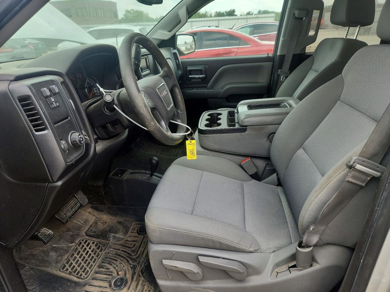 2015 Gmc Sierra K1500 Silver vin: 1GTV2TECXFZ386841
