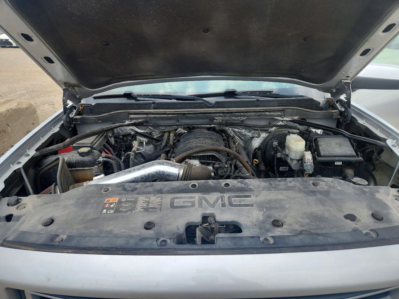 2015 Gmc Sierra K1500 Silver vin: 1GTV2TECXFZ386841