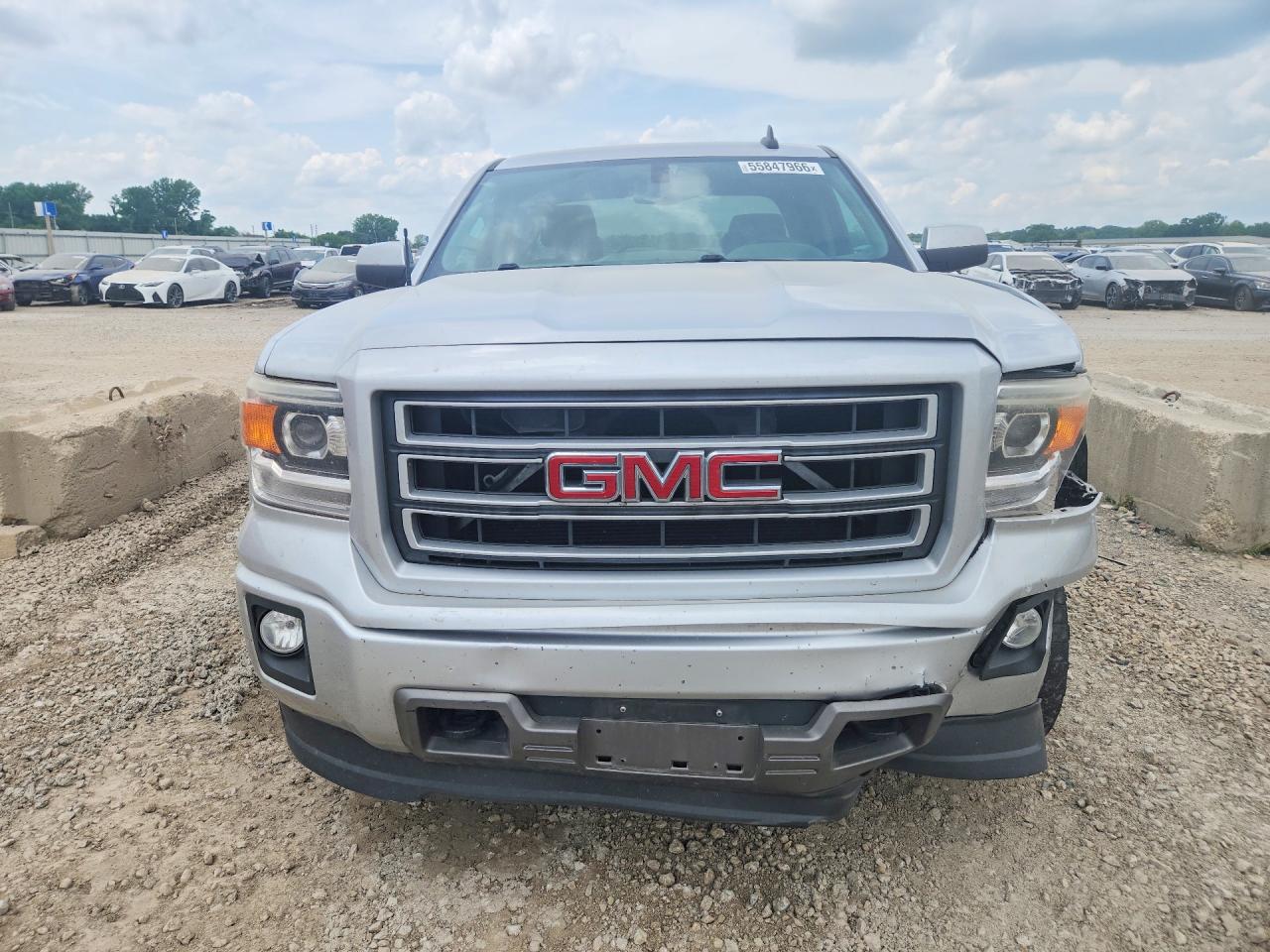 2015 Gmc Sierra K1500 Silver vin: 1GTV2TECXFZ386841