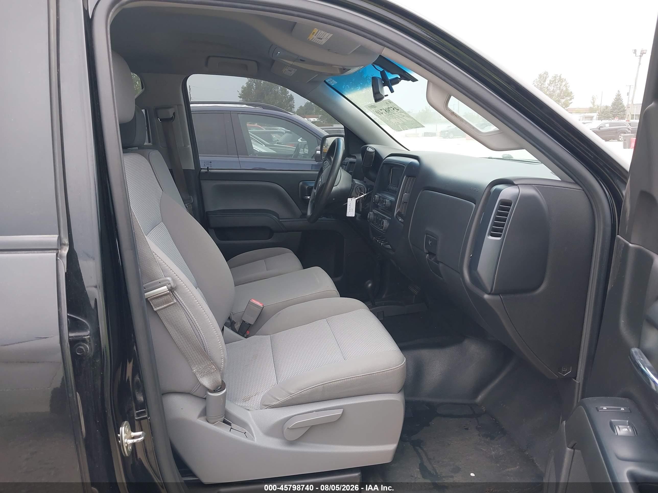 2015 Gmc Sierra 1500   Black vin: 1GTV2TEH1FZ219957