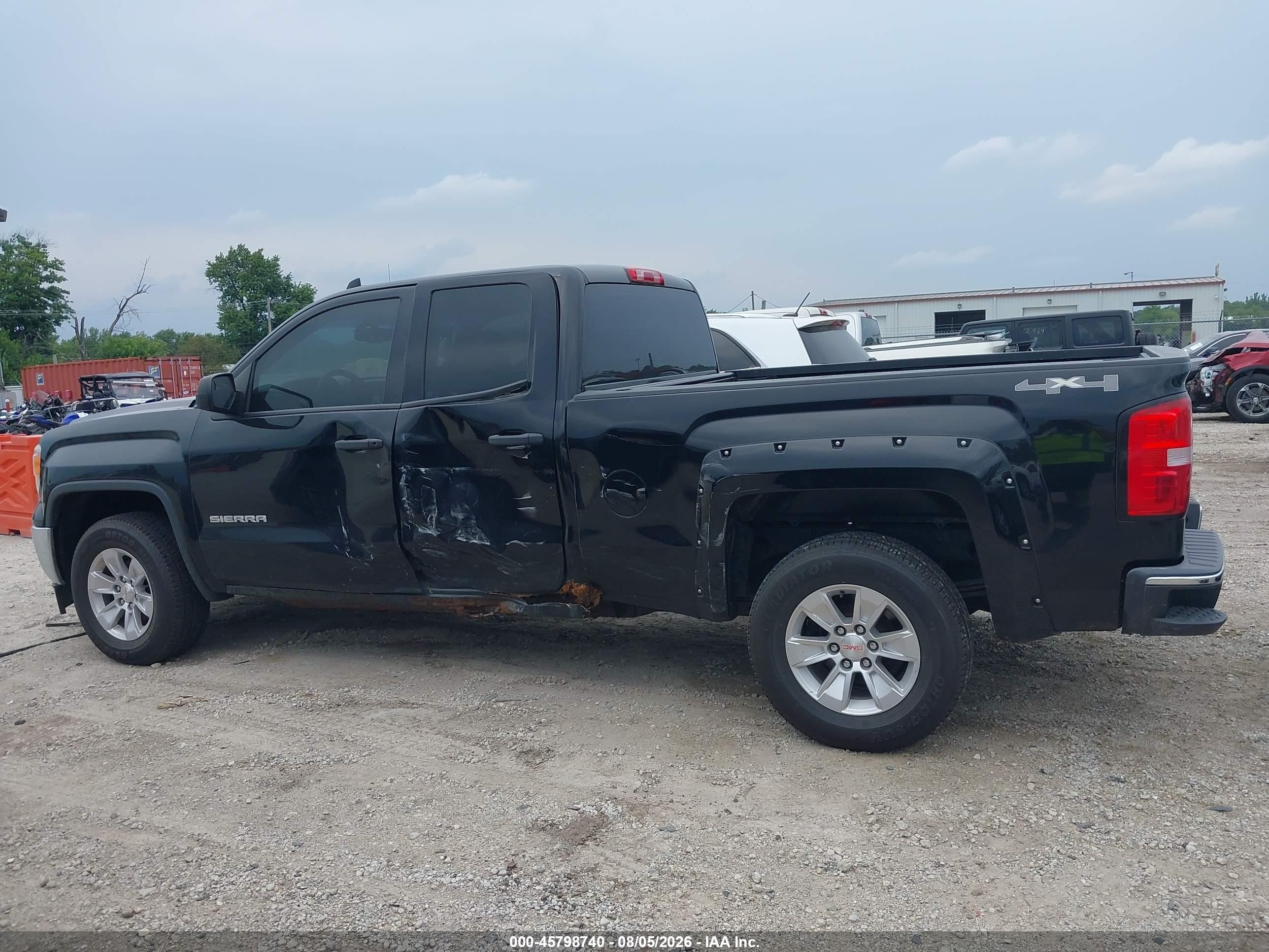 2015 Gmc Sierra 1500   Black vin: 1GTV2TEH1FZ219957
