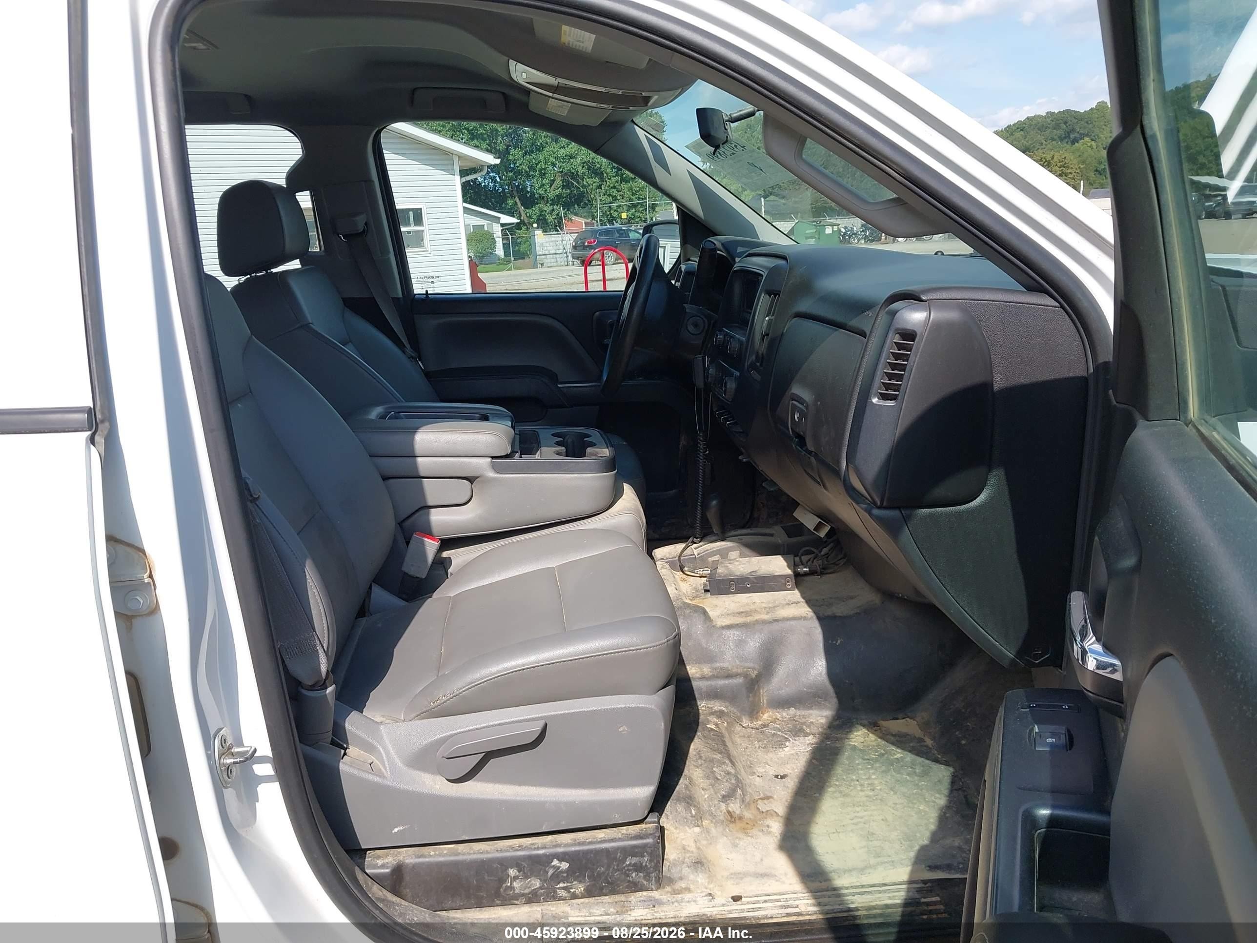 2015 Gmc Sierra 1500 White vin: 1GTV2TEH4FZ182998