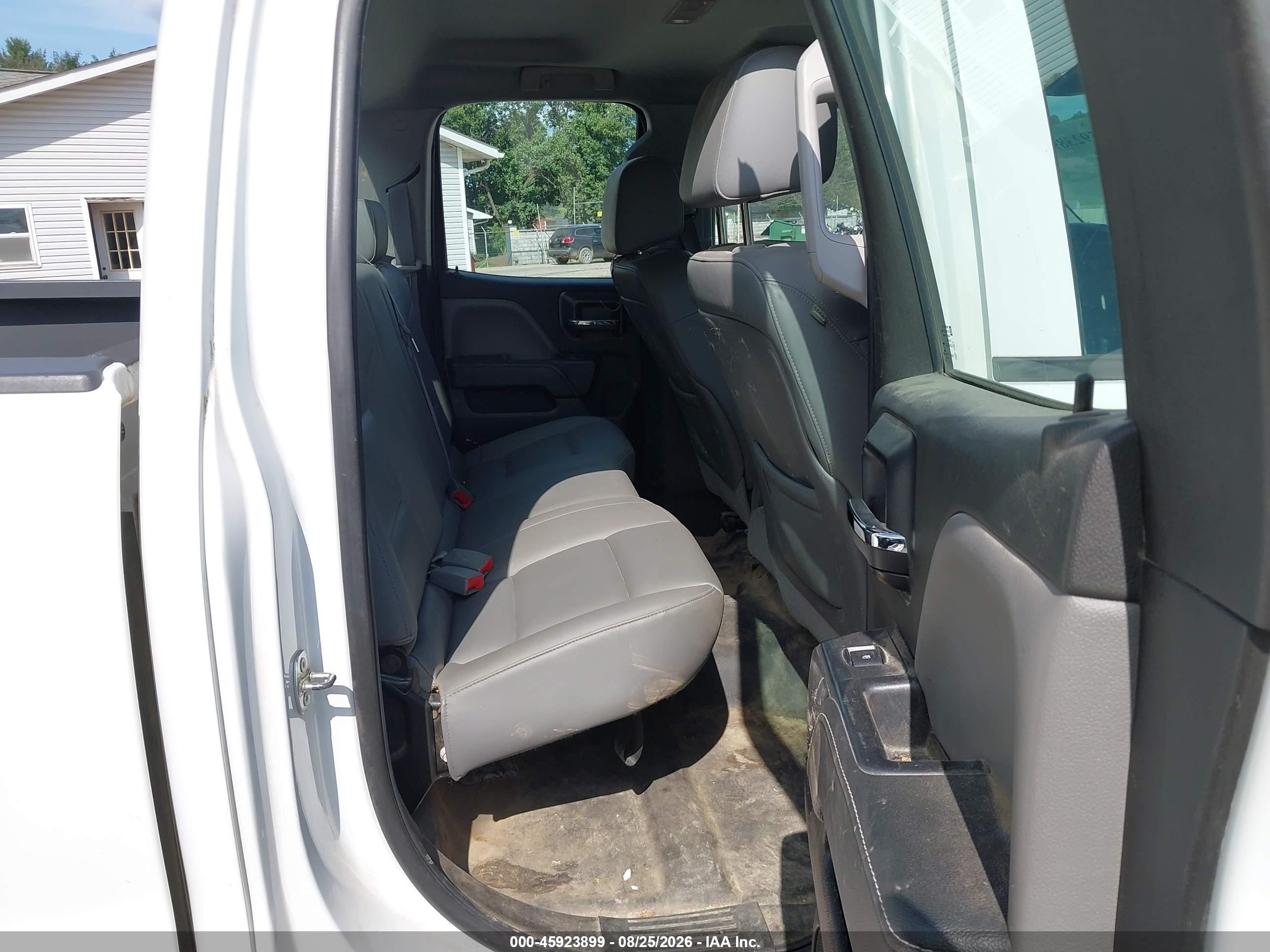 2015 Gmc Sierra 1500 White vin: 1GTV2TEH4FZ182998