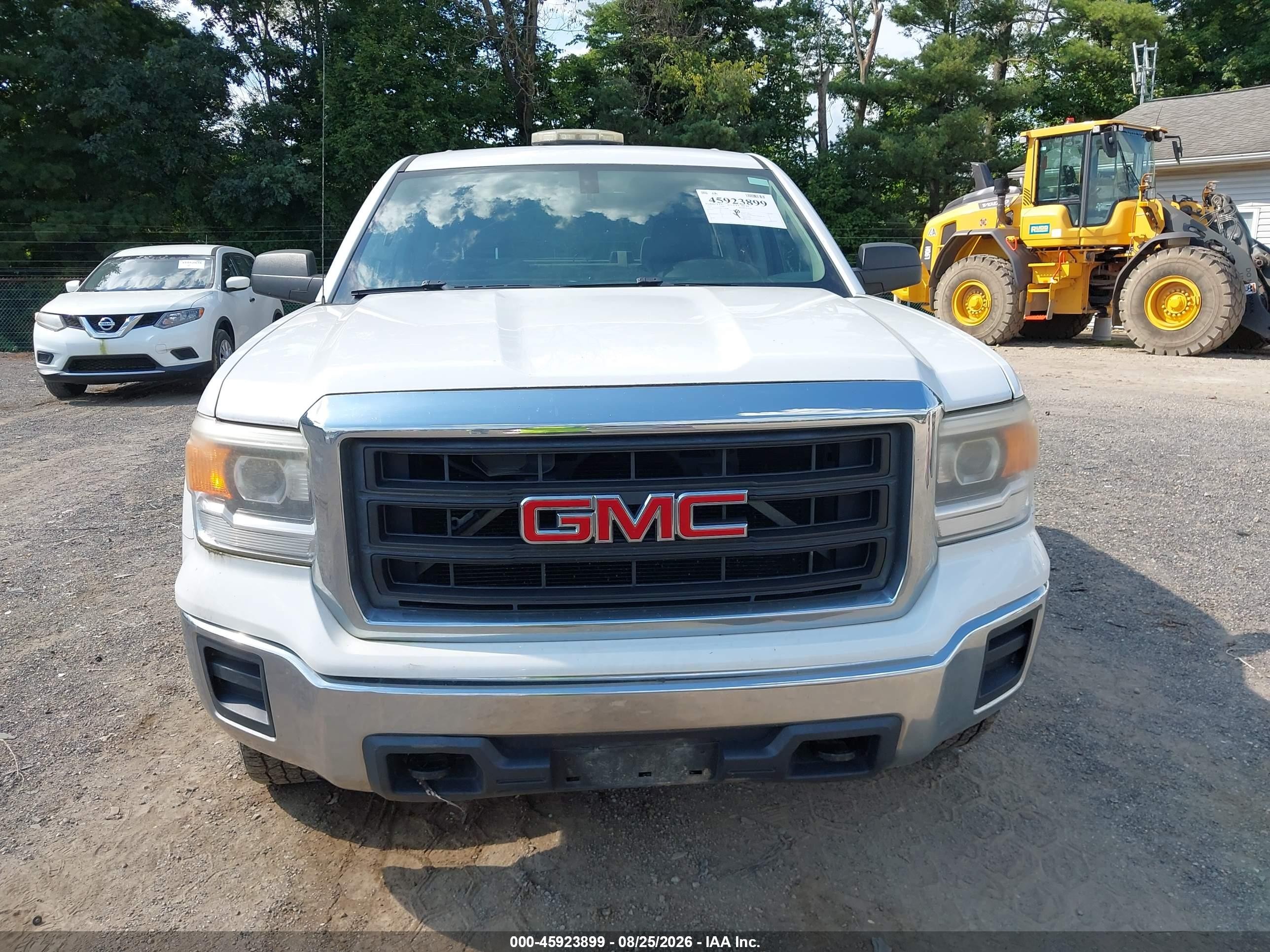 2015 Gmc Sierra 1500 White vin: 1GTV2TEH4FZ182998