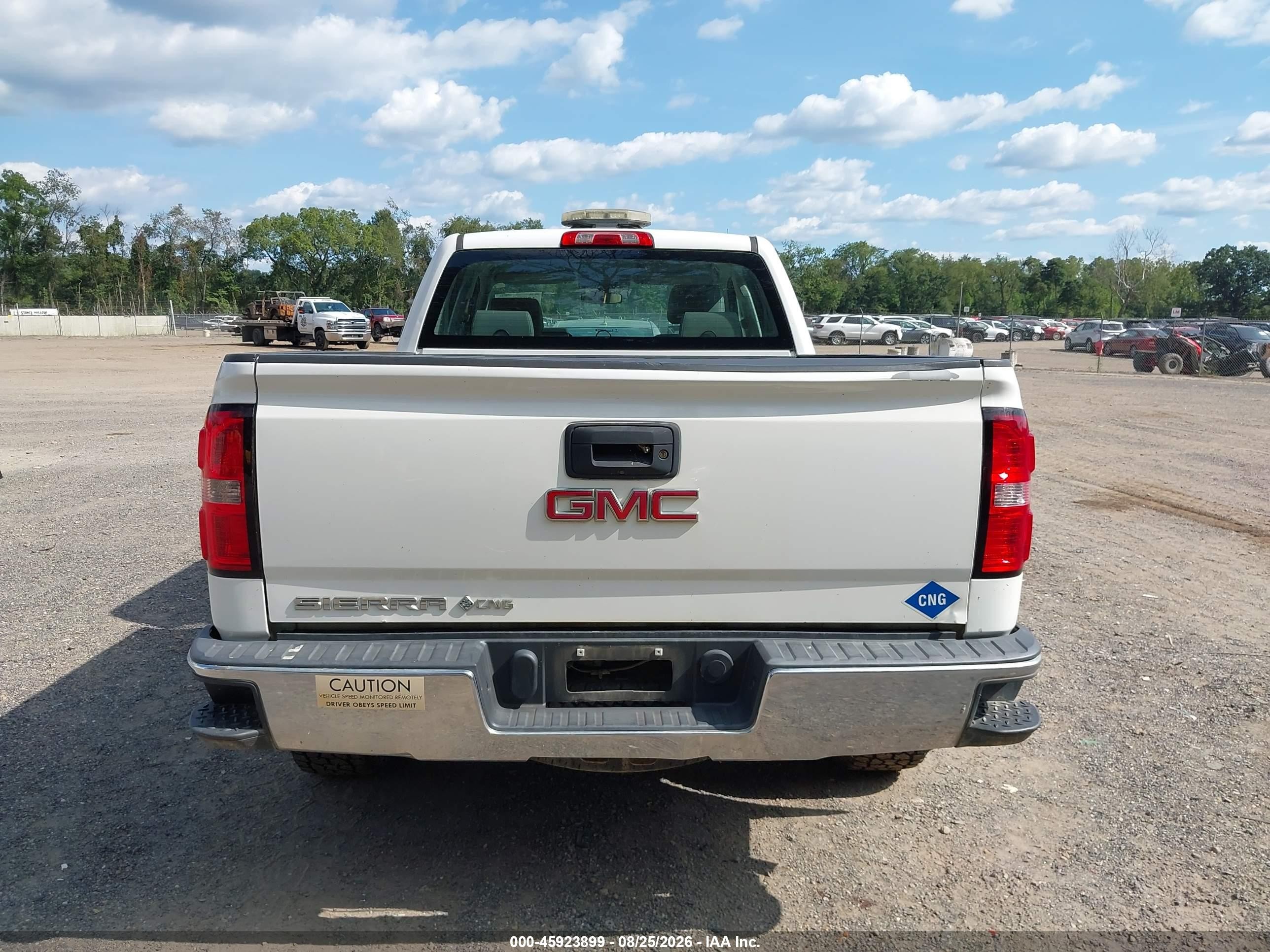 2015 Gmc Sierra 1500 White vin: 1GTV2TEH4FZ182998
