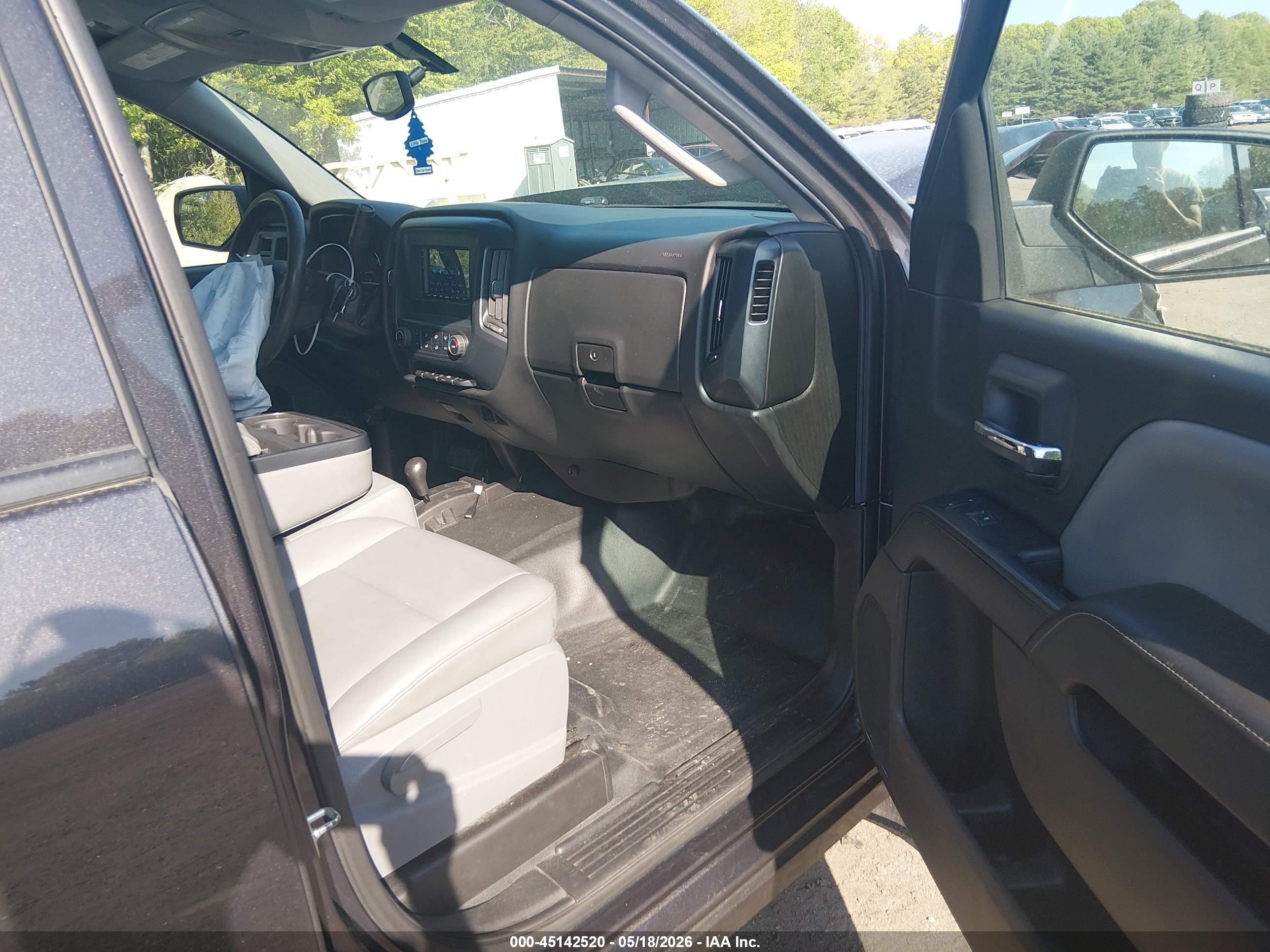 2015 Gmc Sierra 1500   Серый vin: 1GTV2TEH5FZ168592