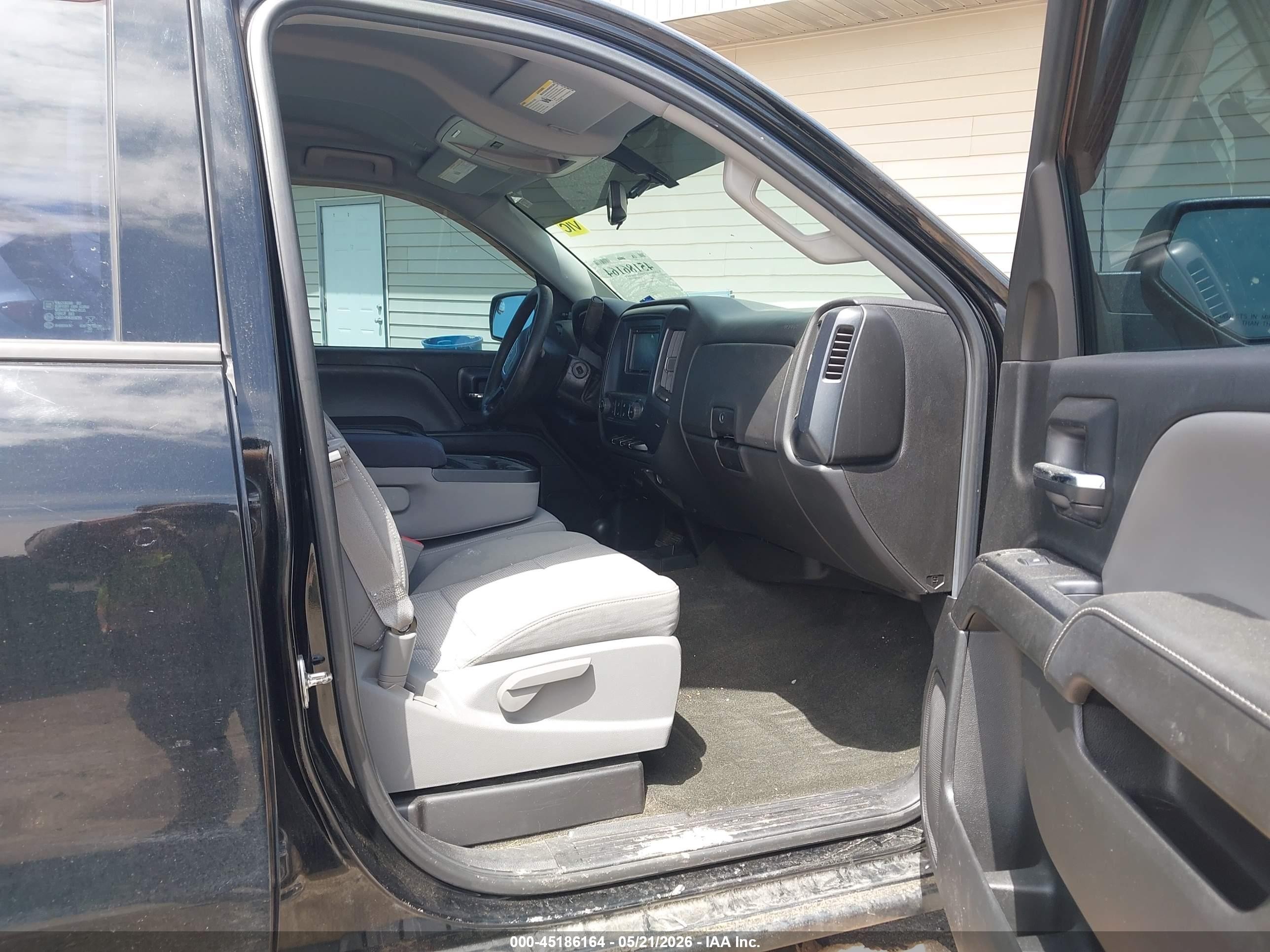 2015 Gmc Sierra 1500   Black vin: 1GTV2TEH5FZ170357