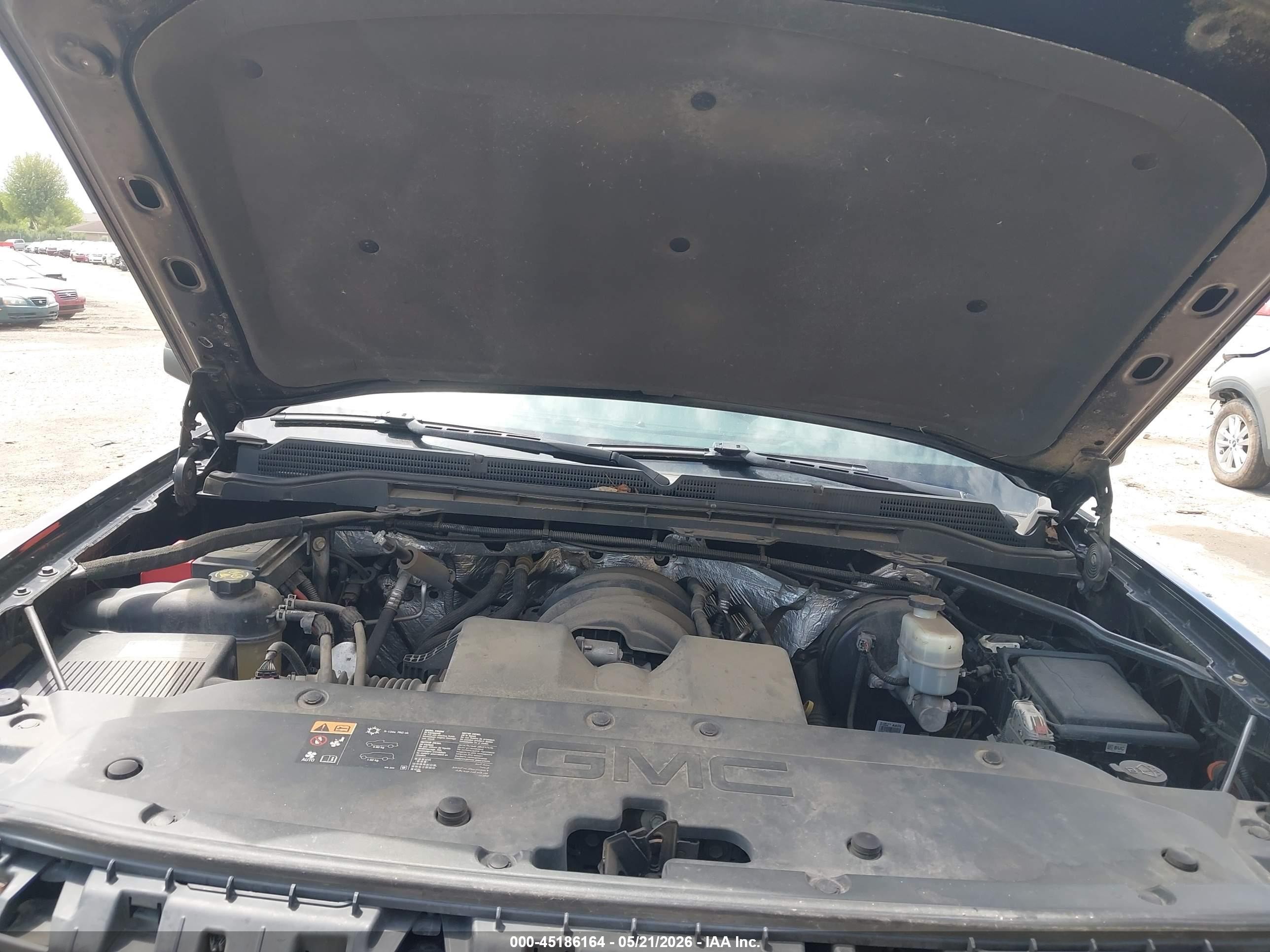 2015 Gmc Sierra 1500   Black vin: 1GTV2TEH5FZ170357
