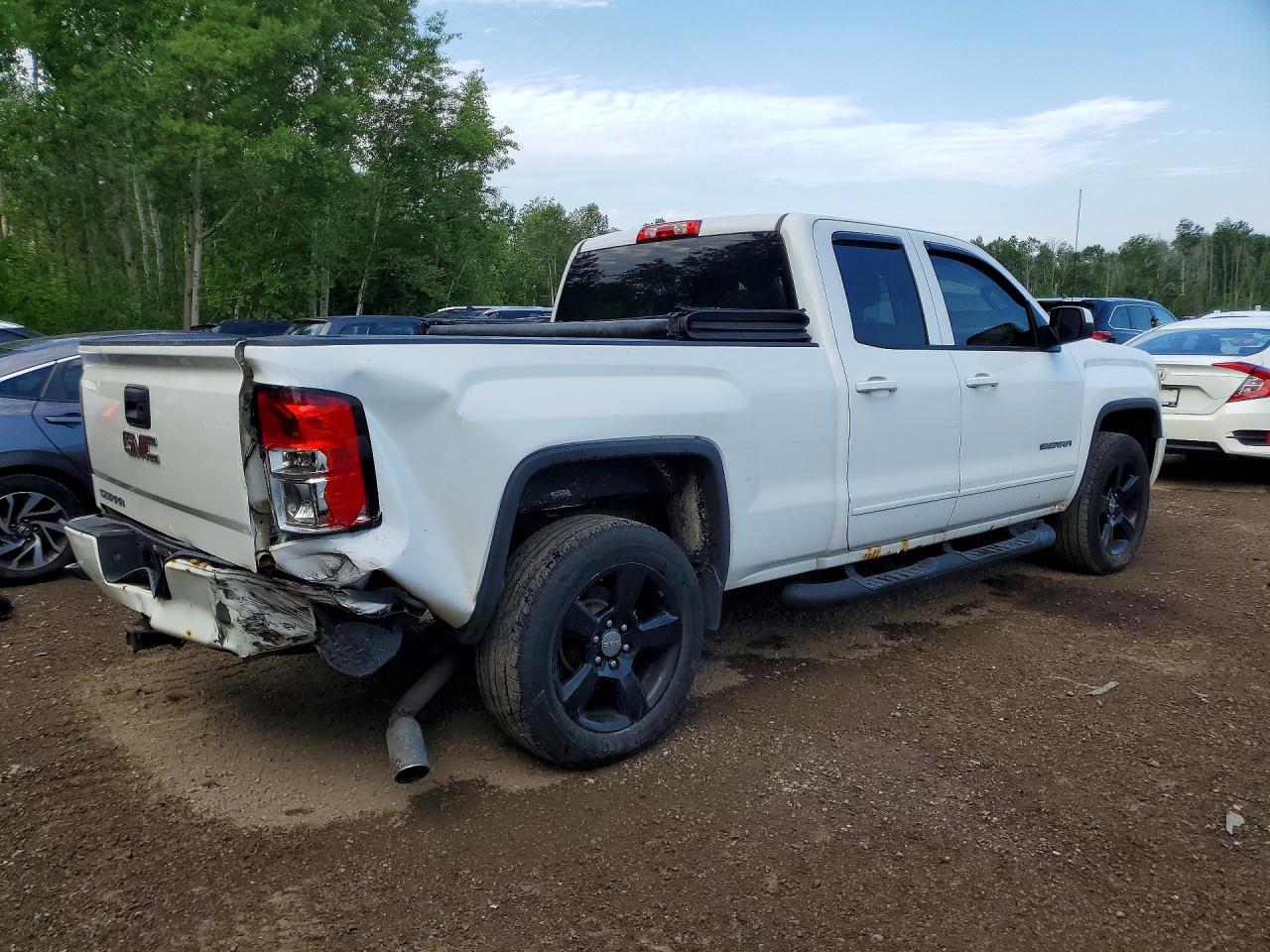 2015 Gmc Siera White vin: 1GTV2TEH6FZ348647