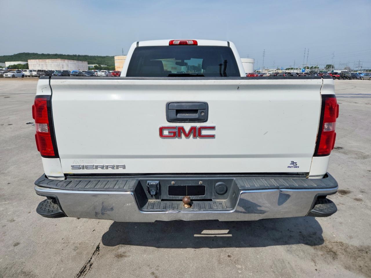 2015 Gmc Sierra K1500 White vin: 1GTV2TEH9FZ156249