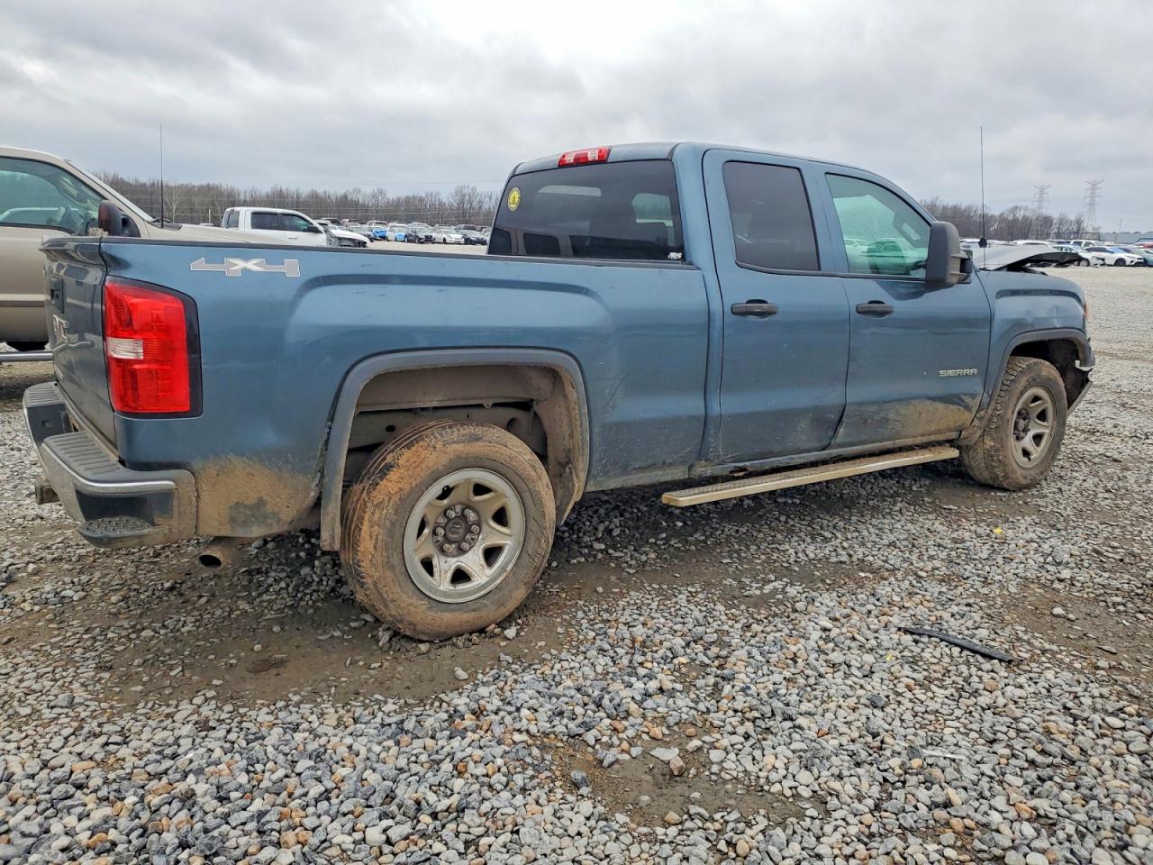 2014 Gmc Sierra K1500 Blue vin: 1GTV2TEHXEZ173463