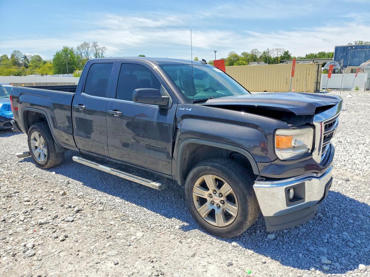 2014 Gmc Sierra K1500 Sle Charcoal vin: 1GTV2UEC0EZ118840