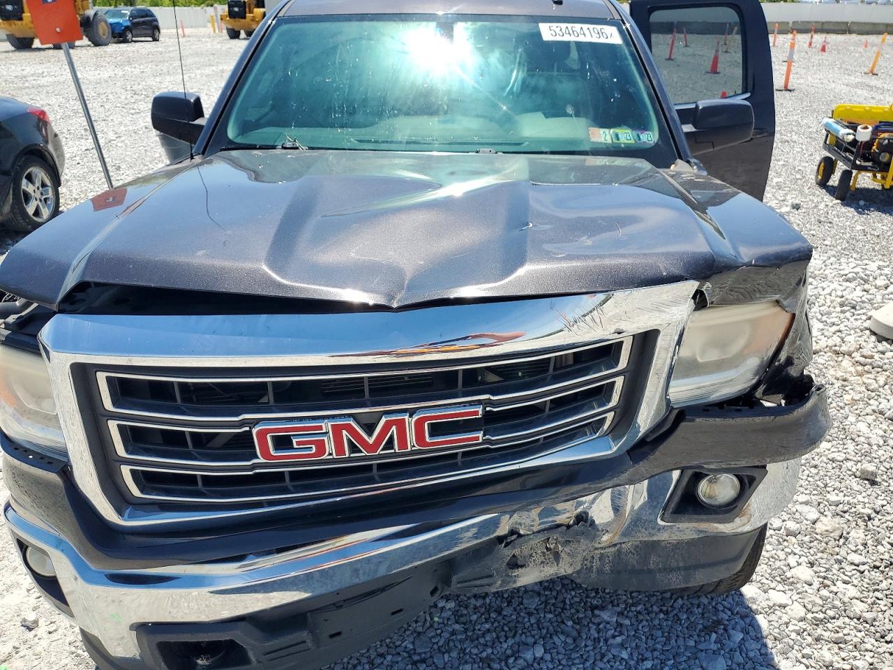 2014 Gmc Sierra K1500 Sle Charcoal vin: 1GTV2UEC0EZ118840