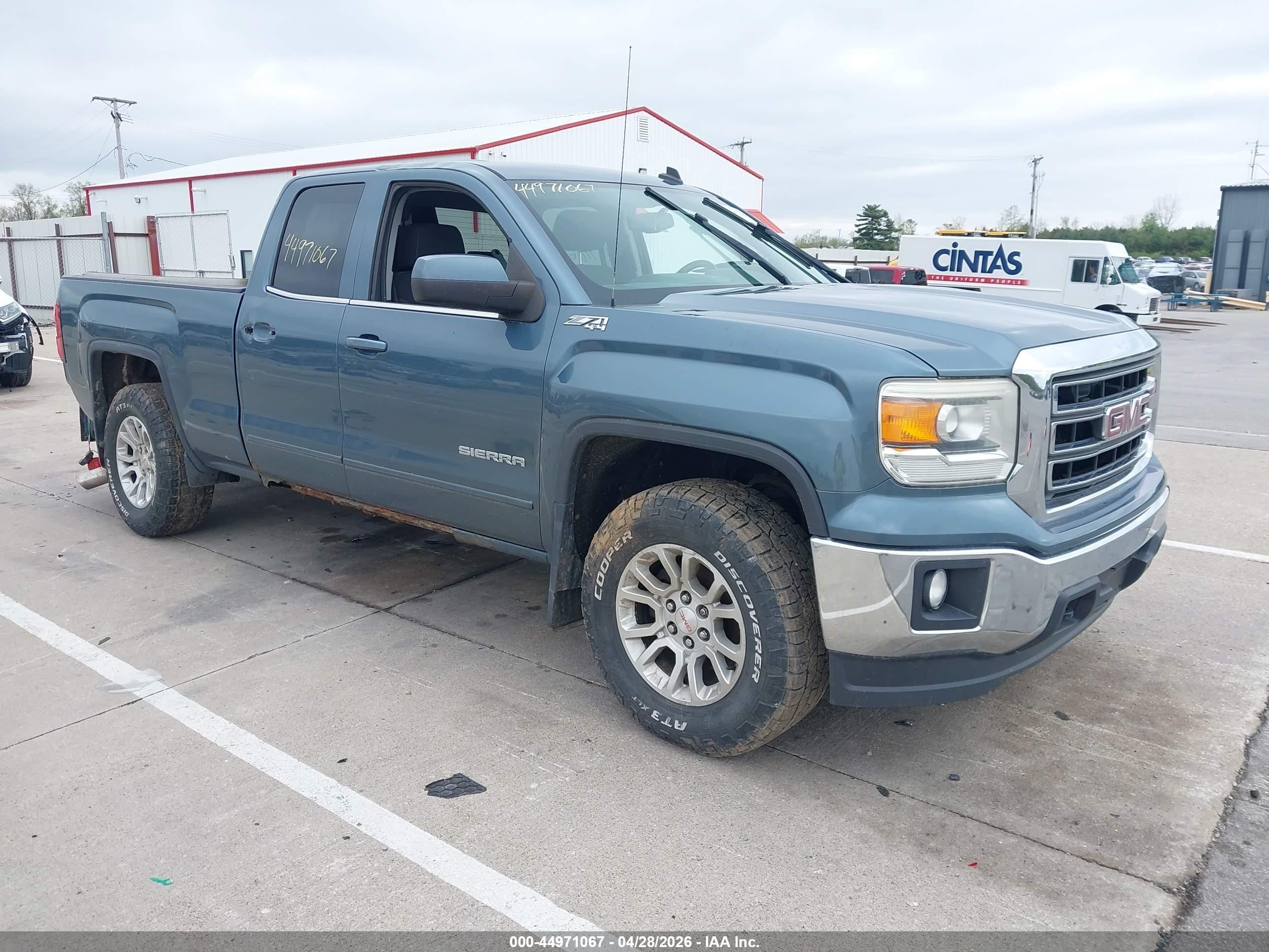2014 Gmc Sierra 1500 Sle Teal vin: 1GTV2UEC0EZ227170