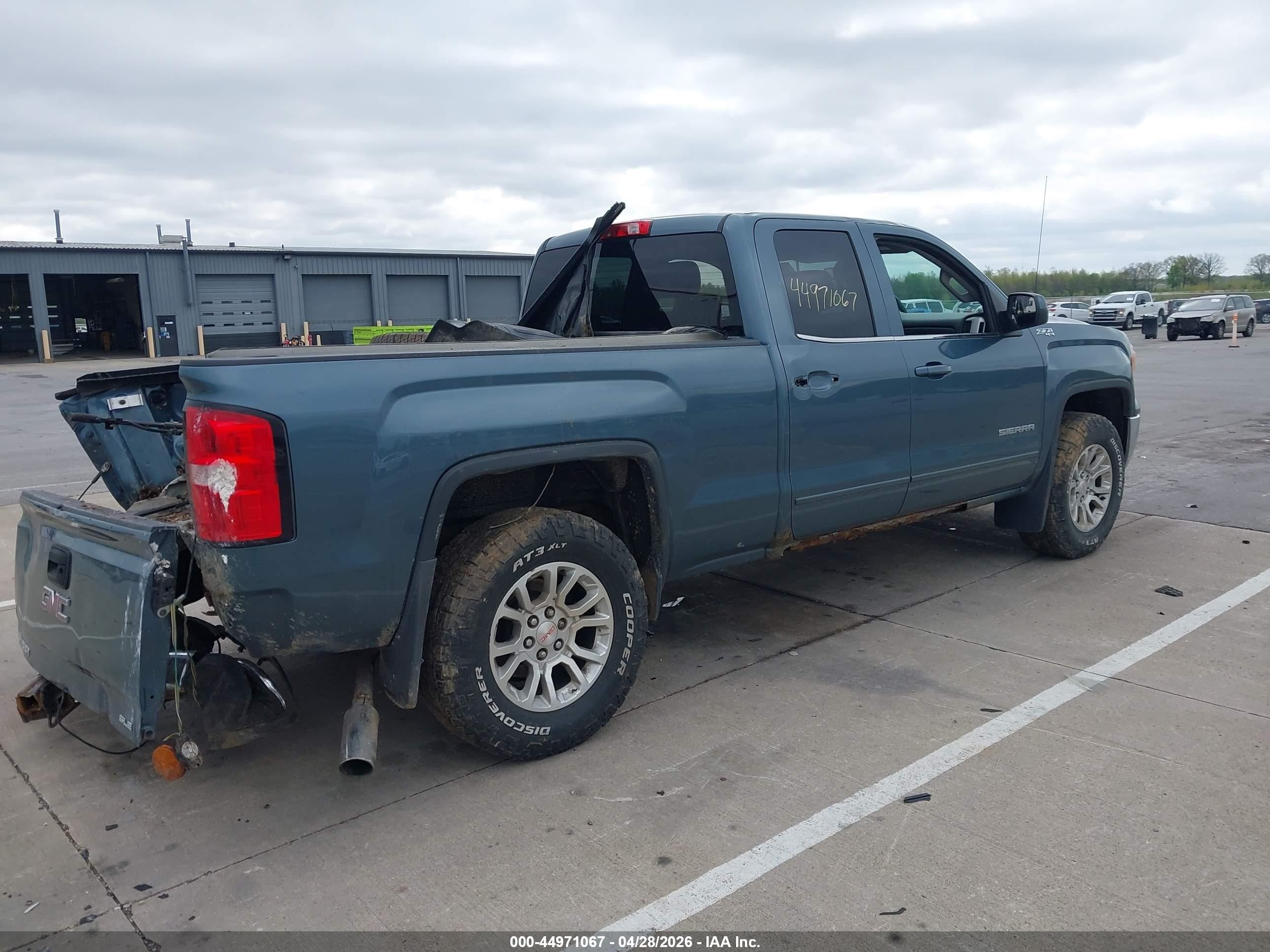 2014 Gmc Sierra 1500 Sle Teal vin: 1GTV2UEC0EZ227170