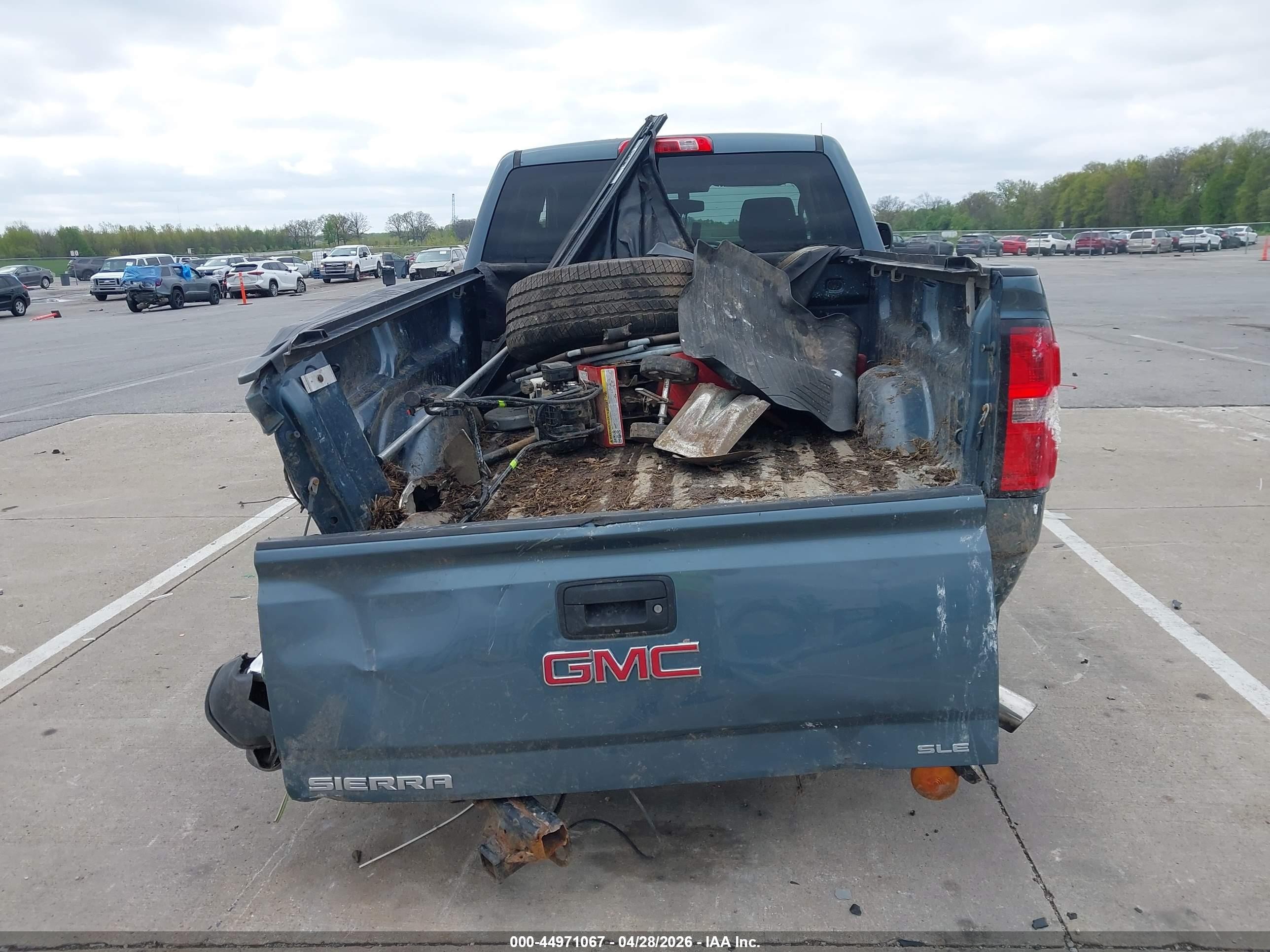 2014 Gmc Sierra 1500 Sle Teal vin: 1GTV2UEC0EZ227170