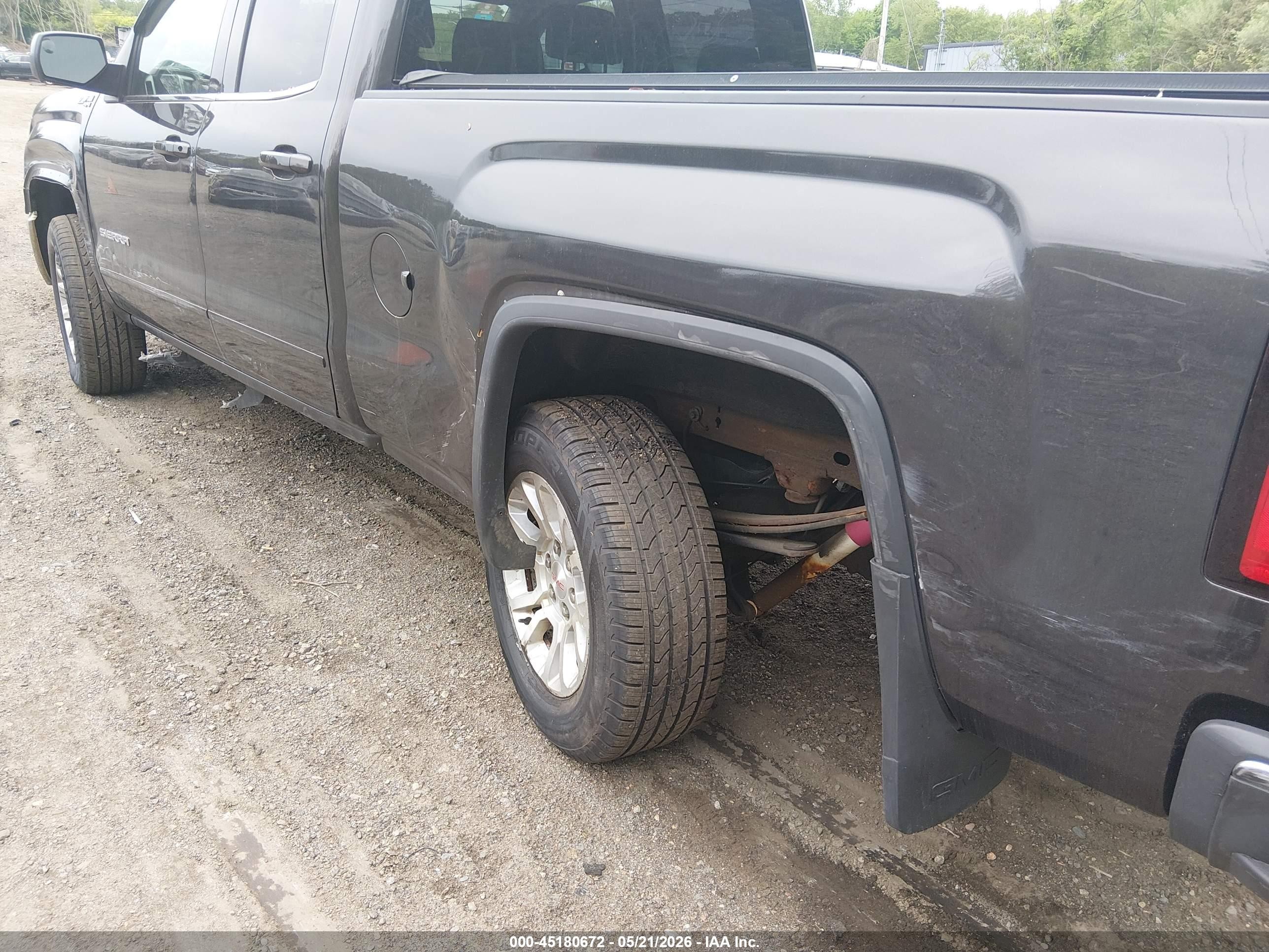 2014 Gmc Sierra 1500 Sle Black vin: 1GTV2UEC0EZ236886
