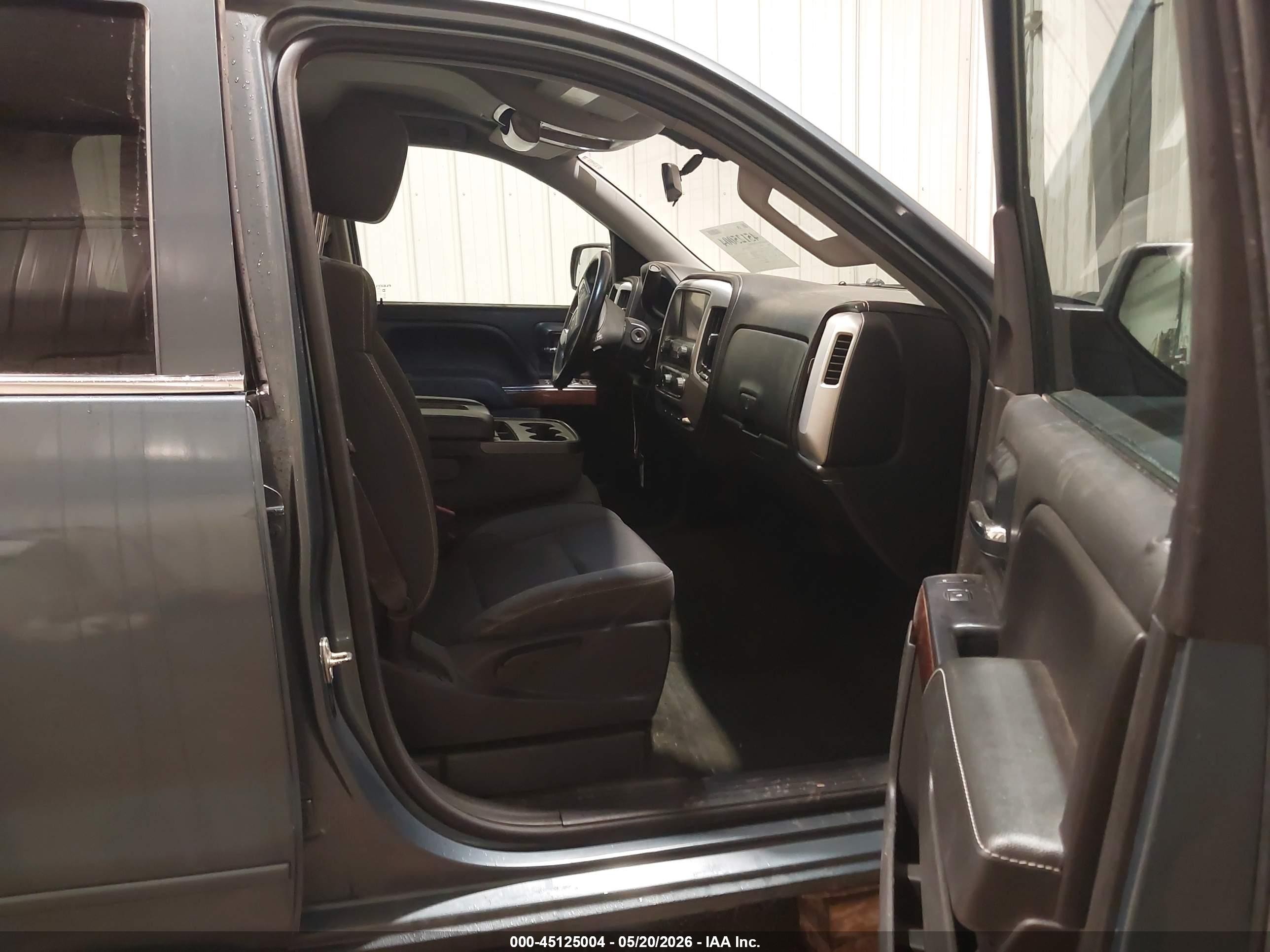2014 Gmc Sierra 1500 Sle Blue vin: 1GTV2UEC0EZ317824