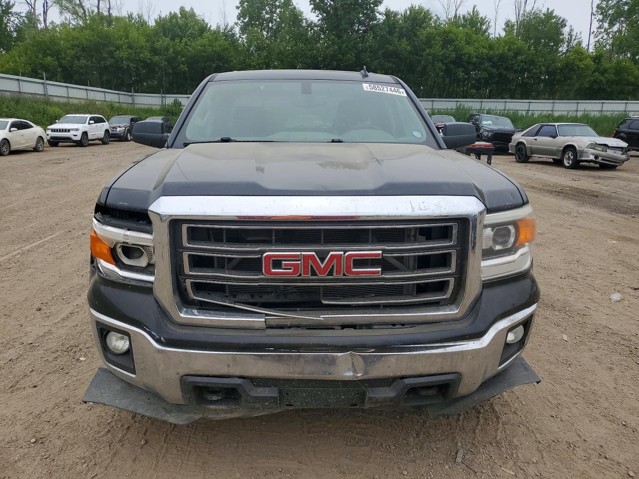 2014 Gmc Sierra K1500 Sle Black vin: 1GTV2UEC0EZ327009