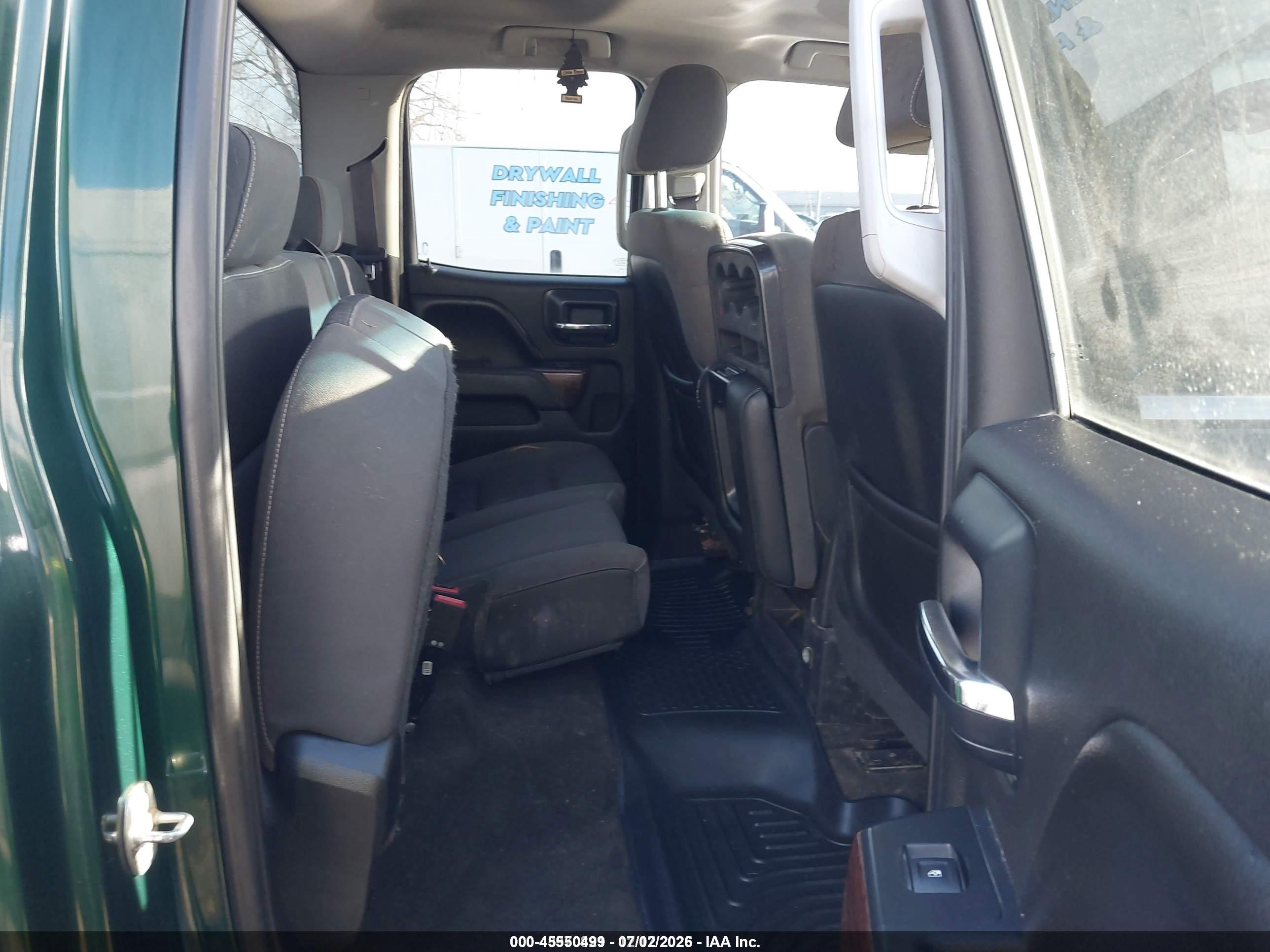 2015 Gmc Sierra 1500 Sle Green vin: 1GTV2UEC0FZ162256