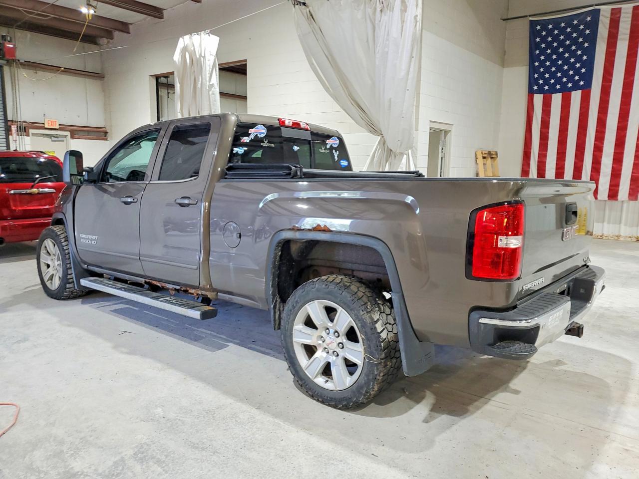 2015 Gmc Sierra K1500 Sle Brown vin: 1GTV2UEC0FZ201282