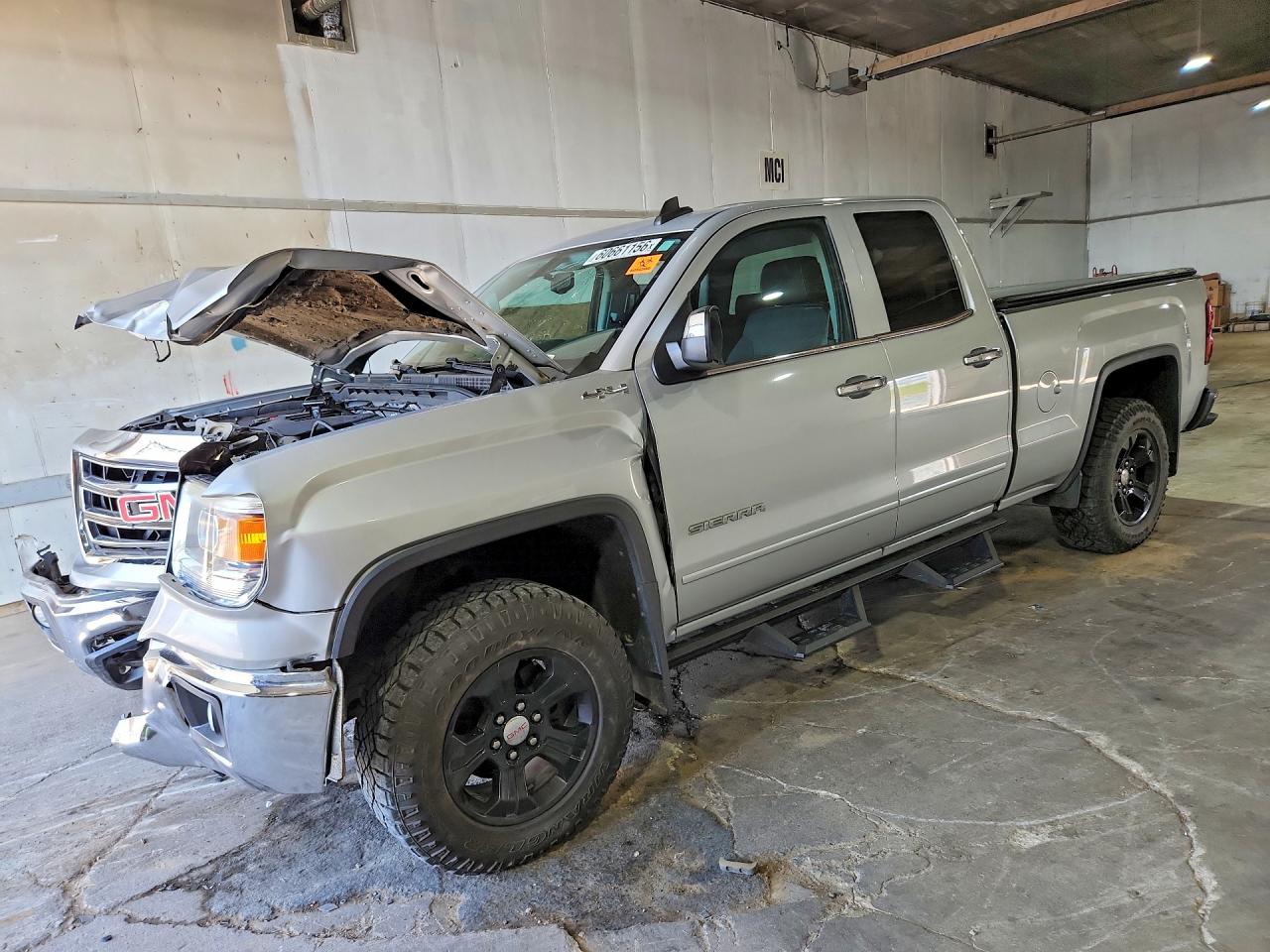 2015 Gmc Sierra K1500 Sle Silver vin: 1GTV2UEC0FZ431792