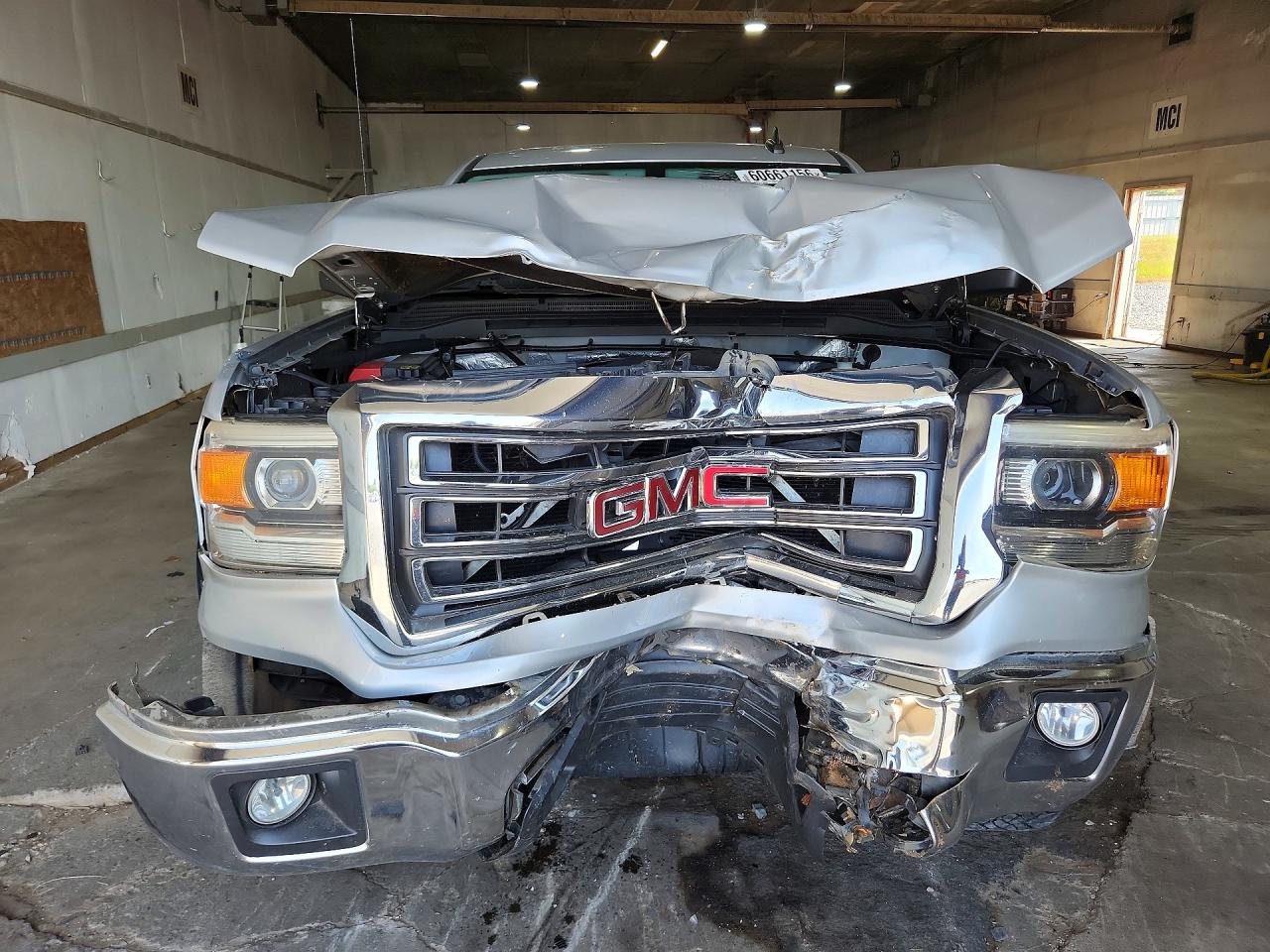 2015 Gmc Sierra K1500 Sle Silver vin: 1GTV2UEC0FZ431792