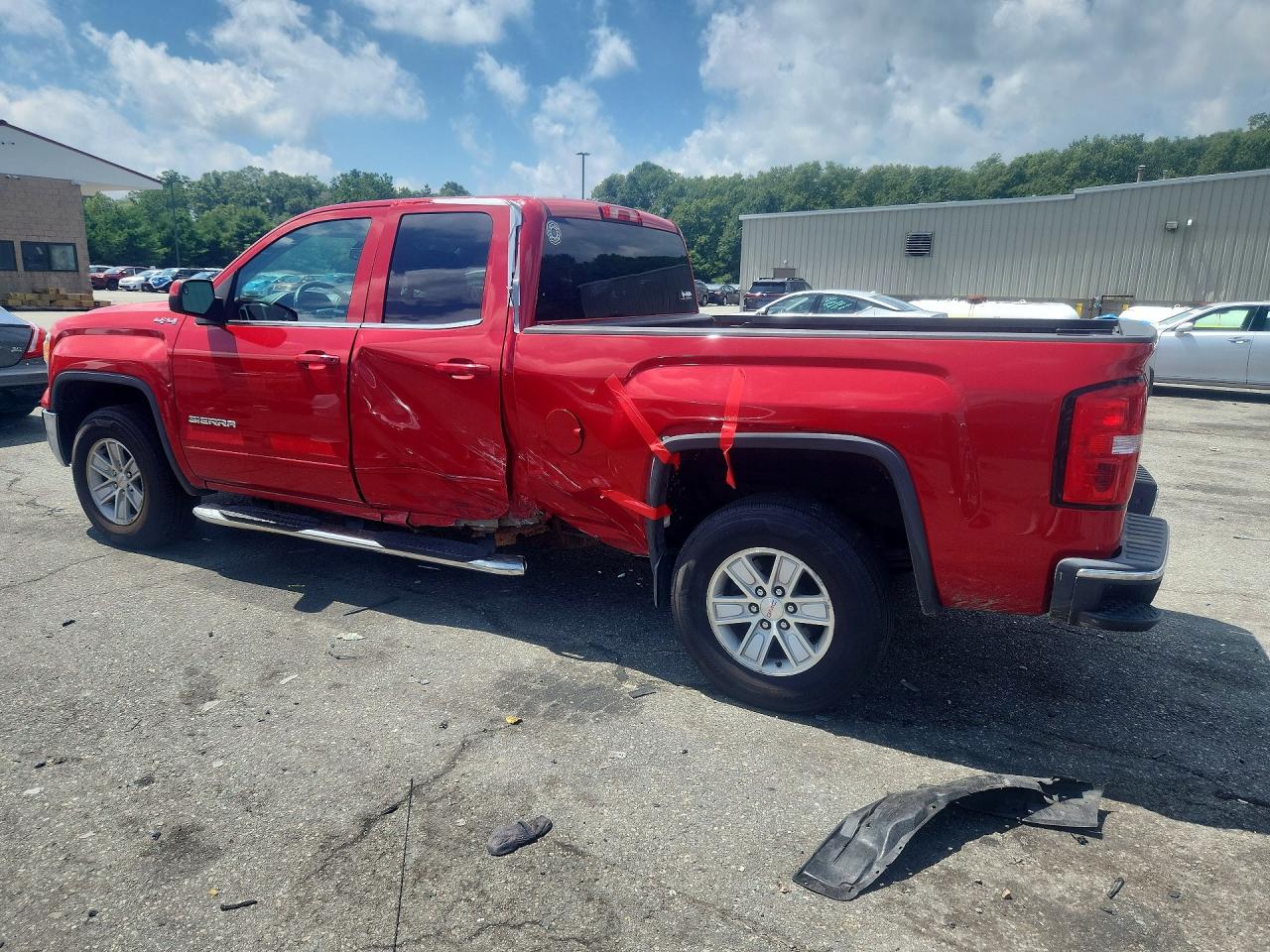 2014 Gmc Sierra K1500 Sle Red vin: 1GTV2UEC1EZ225413
