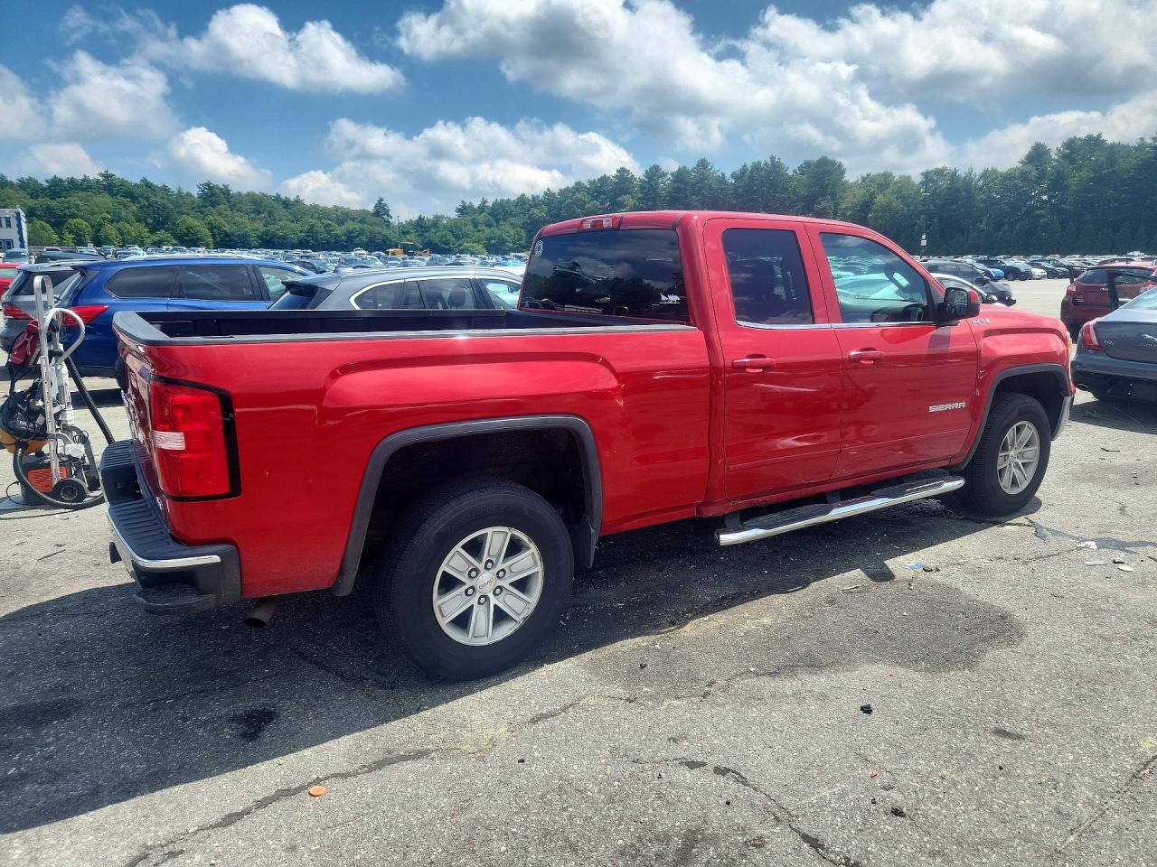 2014 Gmc Sierra K1500 Sle Red vin: 1GTV2UEC1EZ225413