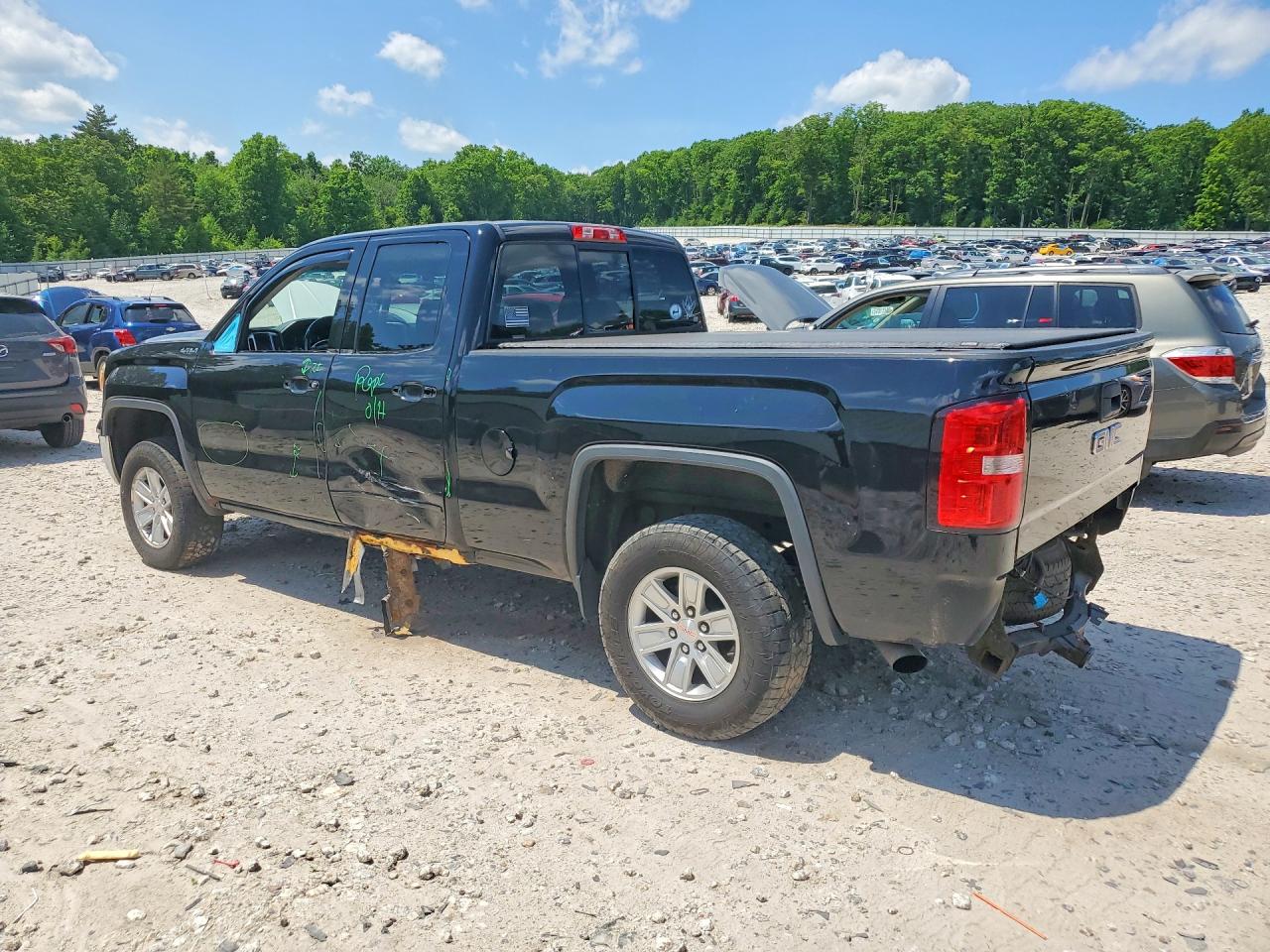 2014 Gmc Sierra K1500 Sle Black vin: 1GTV2UEC1EZ253261