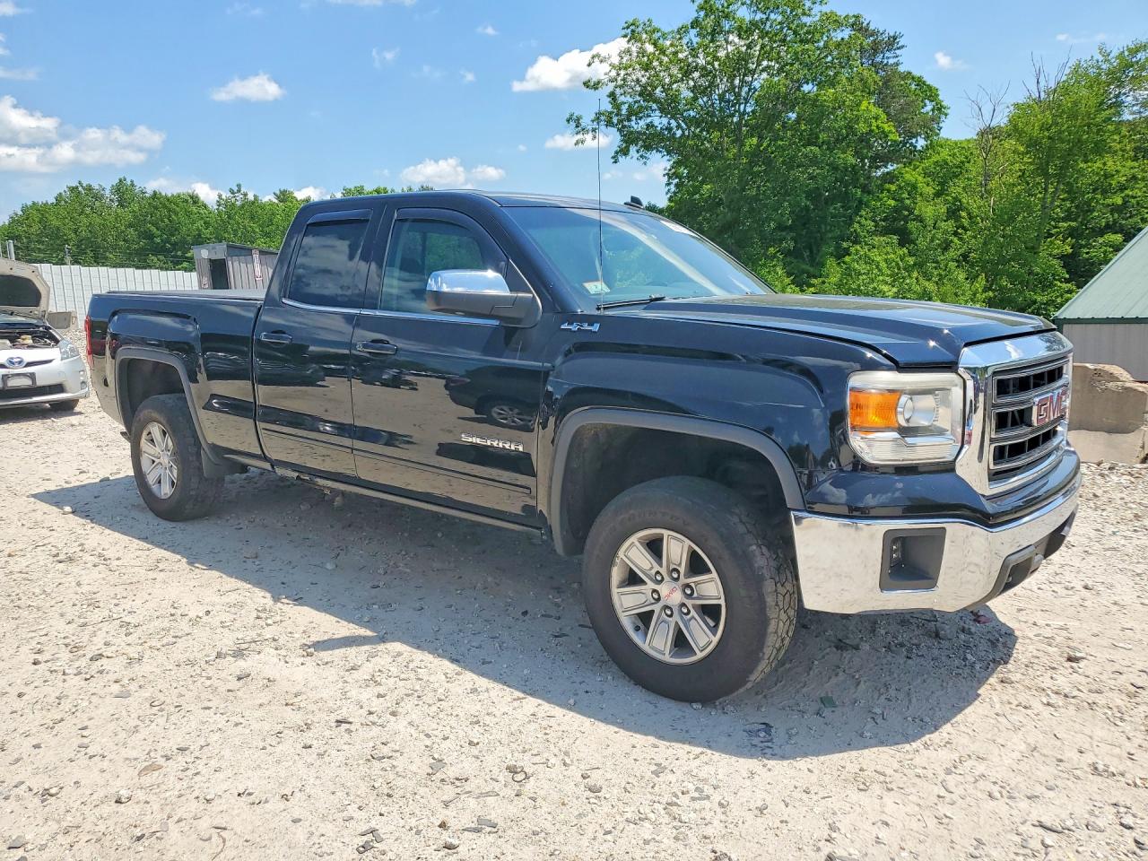2014 Gmc Sierra K1500 Sle Black vin: 1GTV2UEC1EZ253261