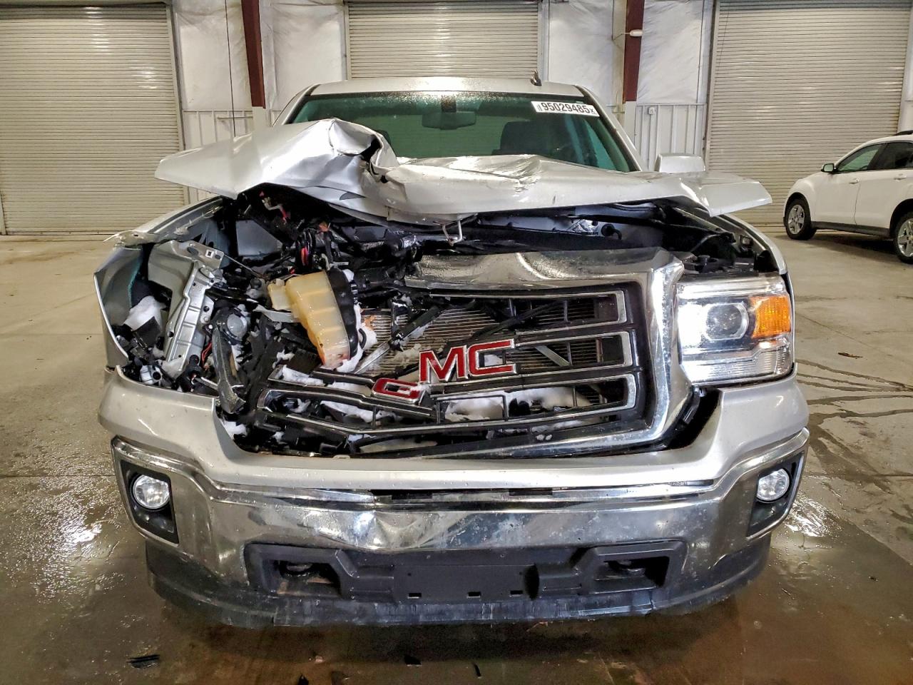 2014 Gmc Sierra K1500 Sle Silver vin: 1GTV2UEC1EZ384173