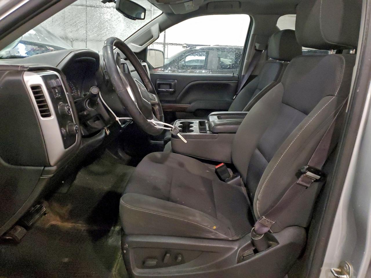 2014 Gmc Sierra K1500 Sle Silver vin: 1GTV2UEC1EZ384173