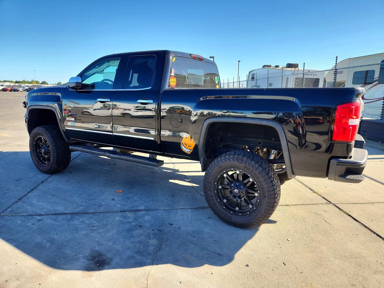2014 Gmc Sierra K1500 Sle Black vin: 1GTV2UEC1EZ385100