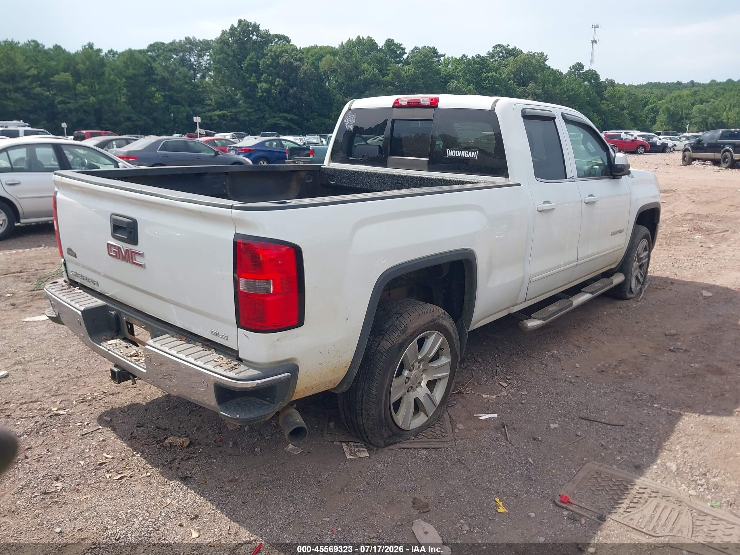 2015 Gmc Sierra 1500 Sle vin: 1GTV2UEC1FZ171984