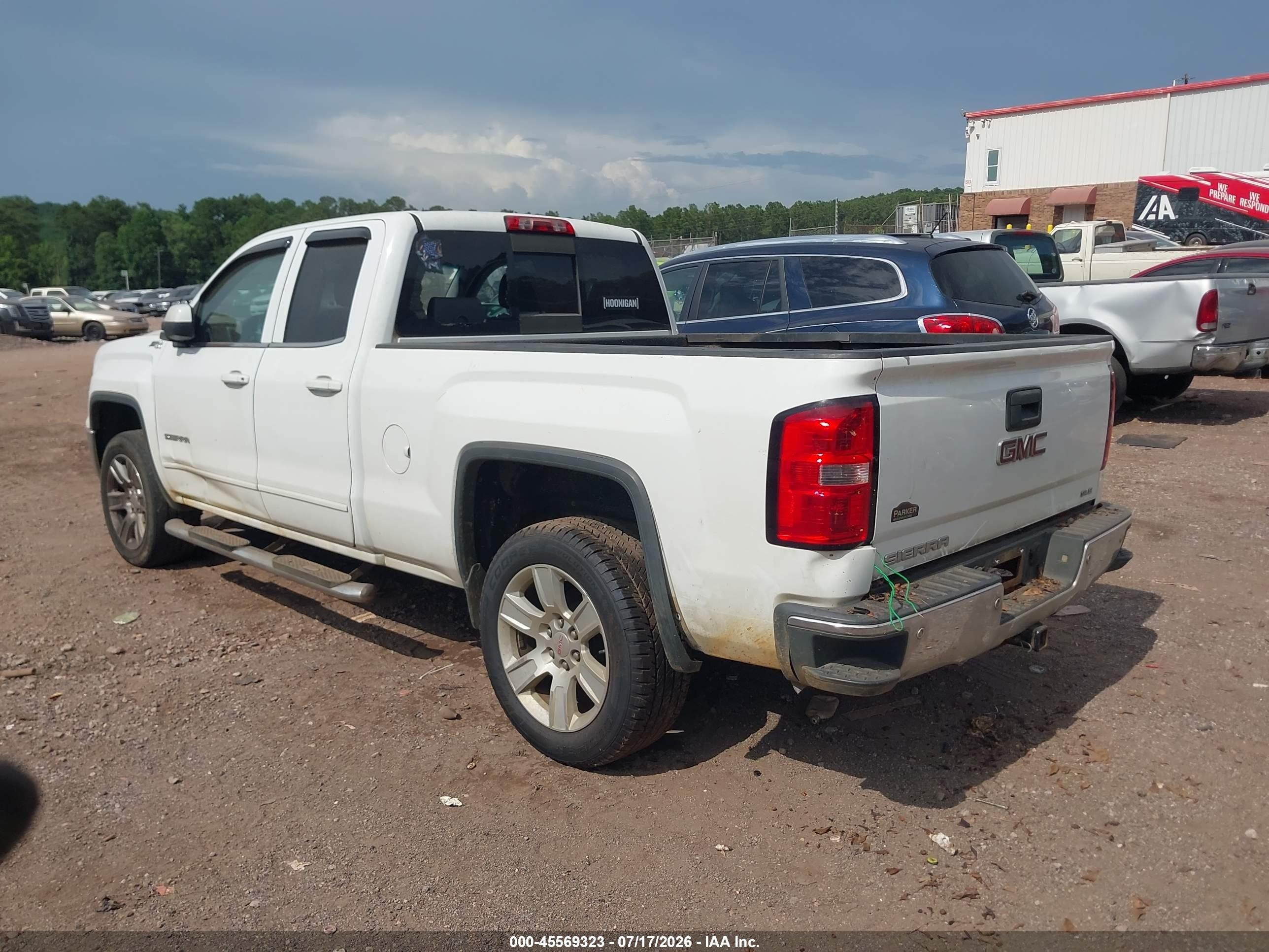 2015 Gmc Sierra 1500 Sle vin: 1GTV2UEC1FZ171984