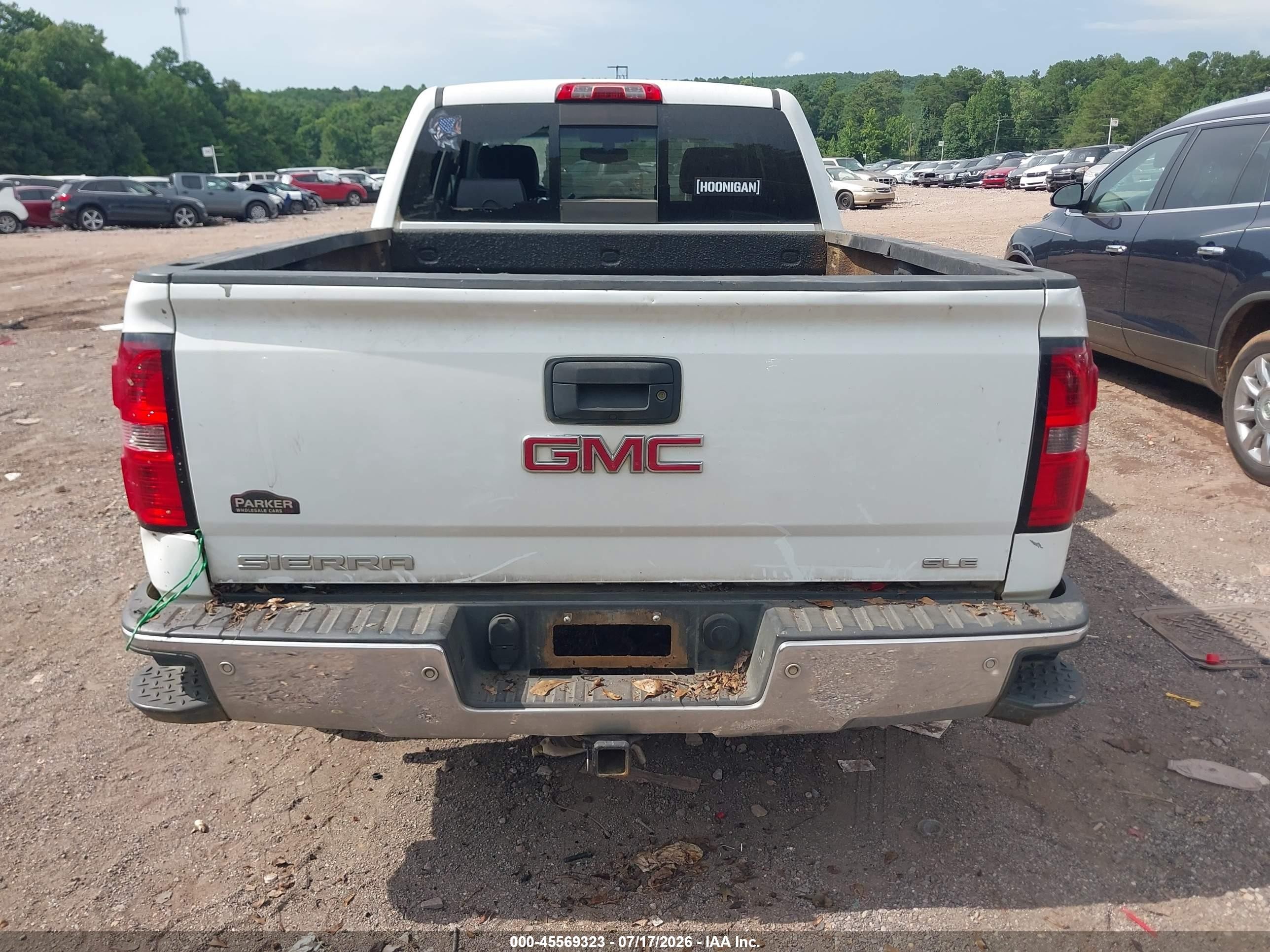 2015 Gmc Sierra 1500 Sle vin: 1GTV2UEC1FZ171984