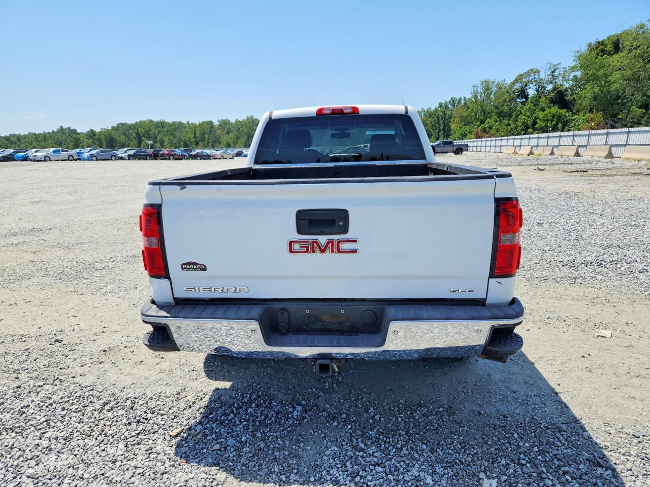 2015 Gmc Sierra K1500 Sle White vin: 1GTV2UEC1FZ171984