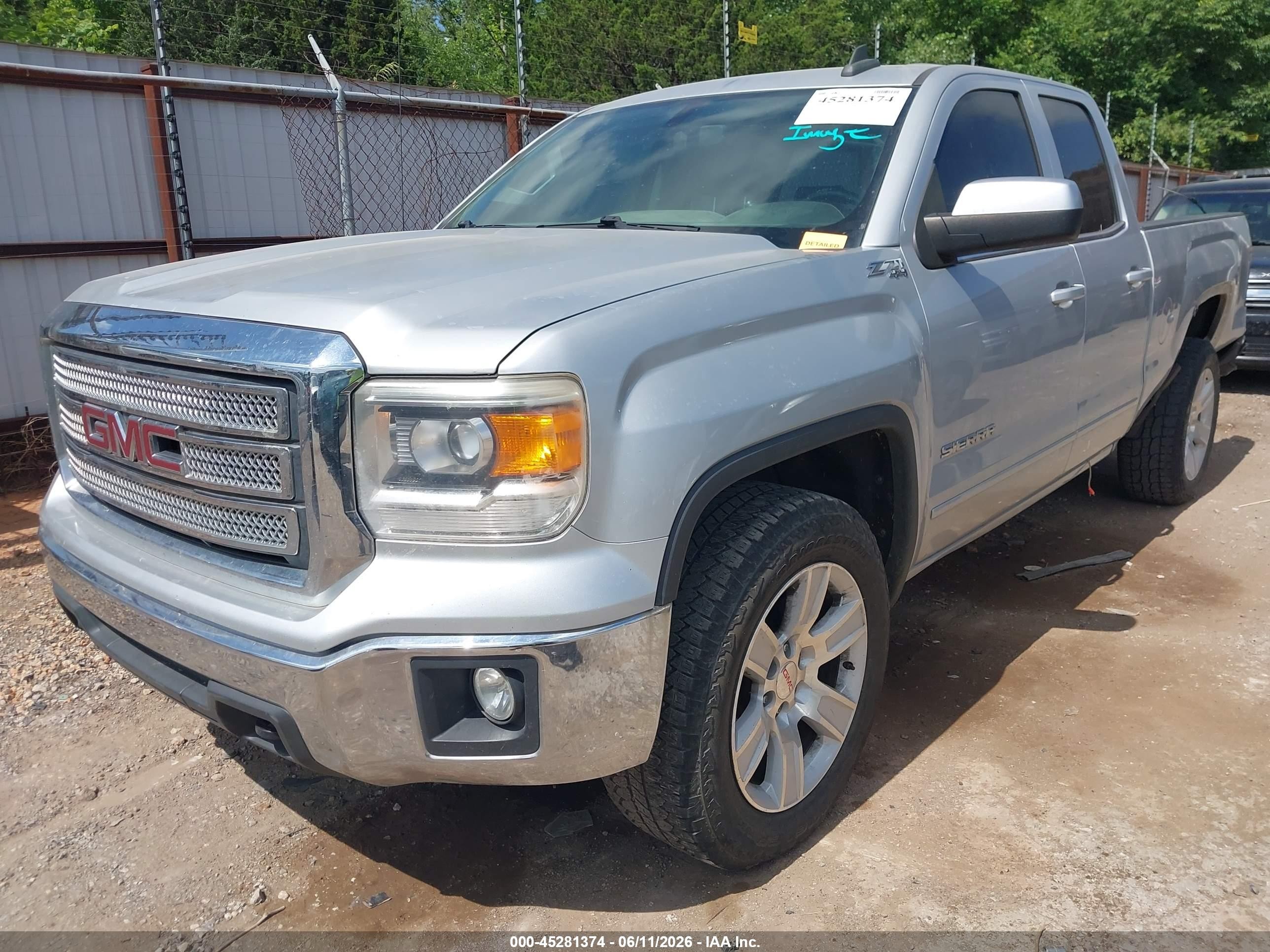 2015 Gmc Sierra 1500 Sle Black vin: 1GTV2UEC1FZ199350