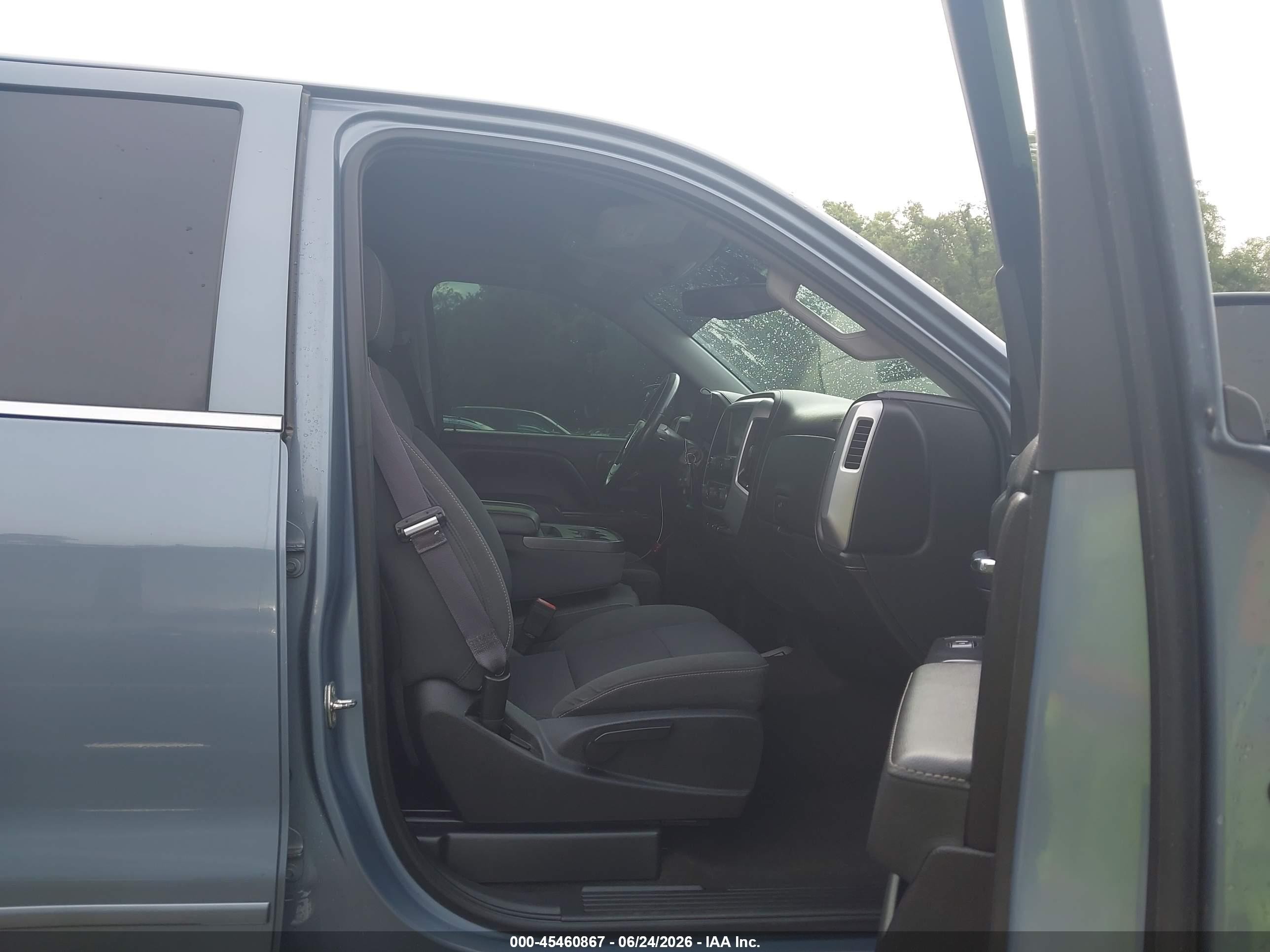 2015 Gmc Sierra 1500 Sle Blue vin: 1GTV2UEC1FZ295396