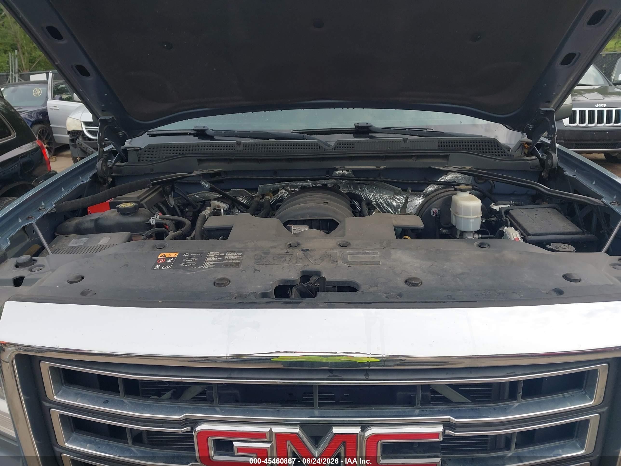2015 Gmc Sierra 1500 Sle Blue vin: 1GTV2UEC1FZ295396