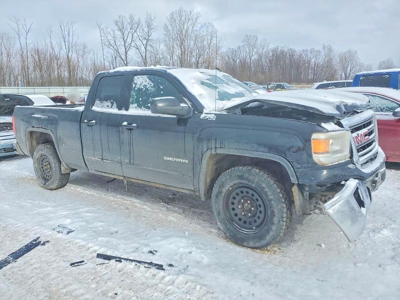 2014 Gmc Sierra K1500 Sle Black vin: 1GTV2UEC2EZ102669