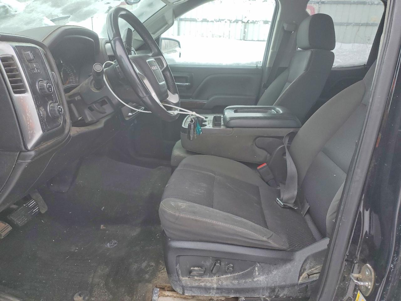 2014 Gmc Sierra K1500 Sle Black vin: 1GTV2UEC2EZ102669
