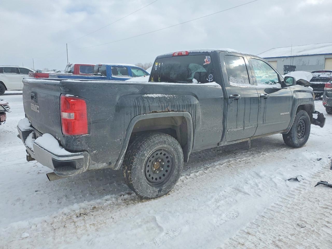 2014 Gmc Sierra K1500 Sle Black vin: 1GTV2UEC2EZ102669