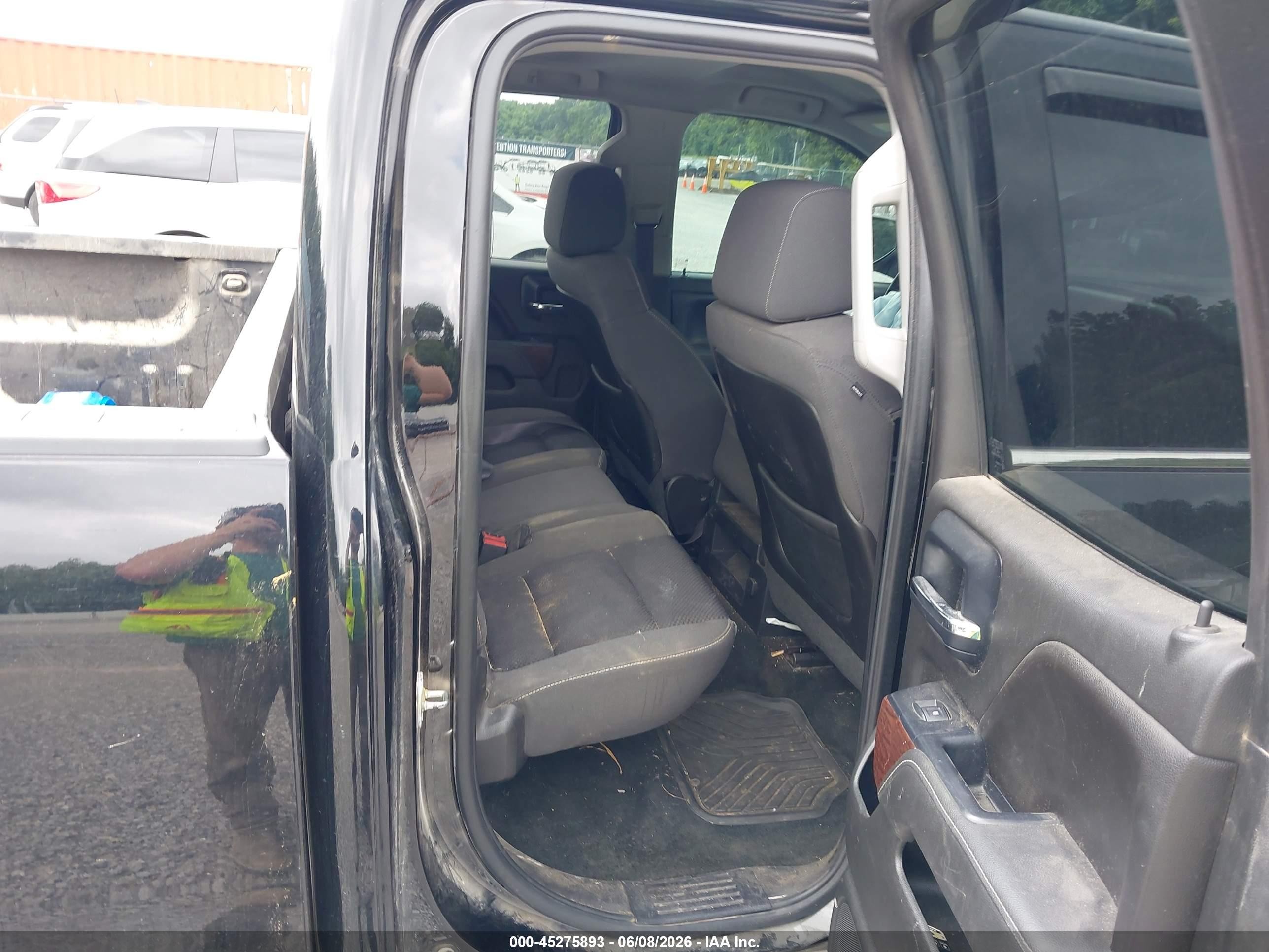 2014 Gmc Sierra 1500 Sle Черный vin: 1GTV2UEC2EZ189098