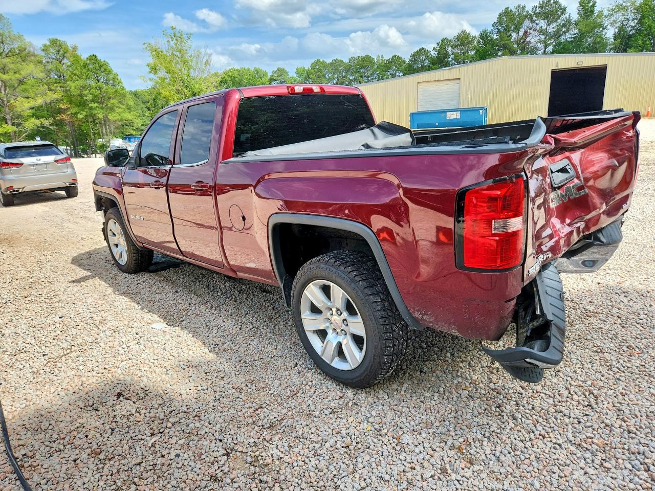 2014 Gmc Sierra K1500 Sle Burgundy vin: 1GTV2UEC2EZ328517